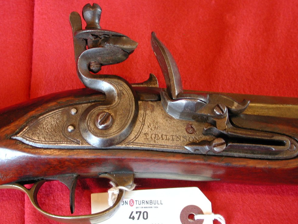 An Irish late 18th century flintlock blunderbuss
