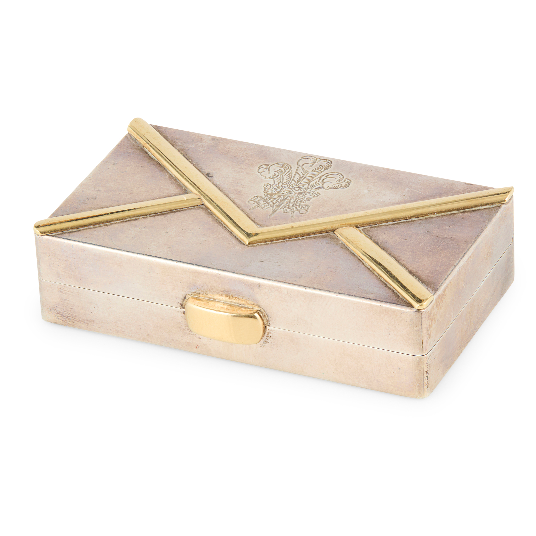 A MODERN PRESENTATION BOX - PRINCE OF WALES INTEREST