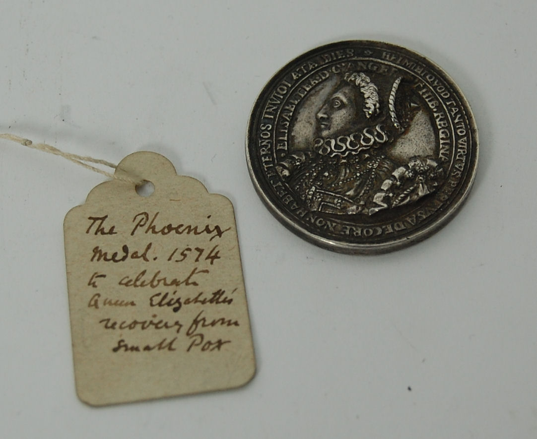 A Elizabeth I 'Phoenix medallion 1574