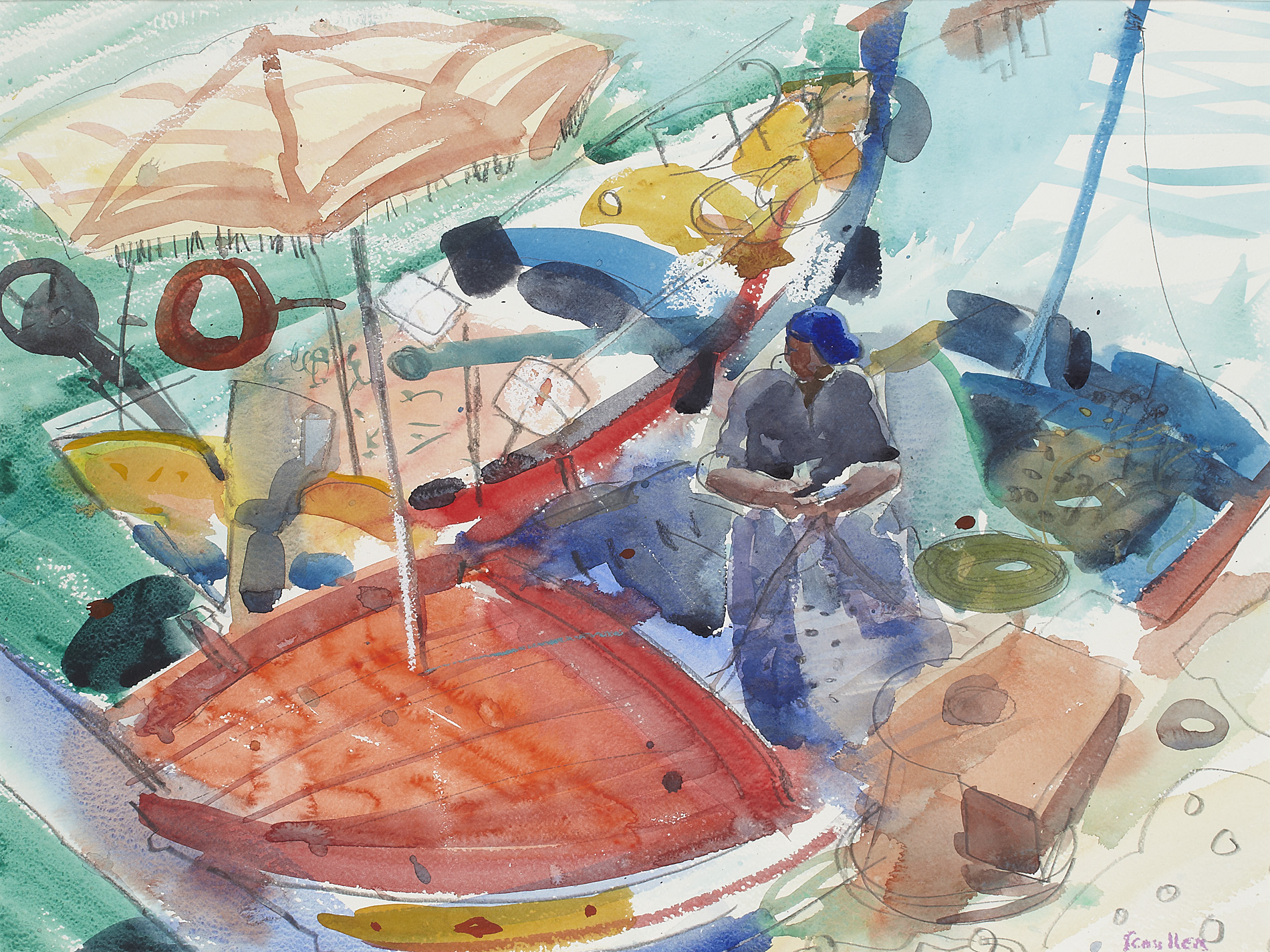 GLEN SCOULLER (SCOTTISH B.1950)