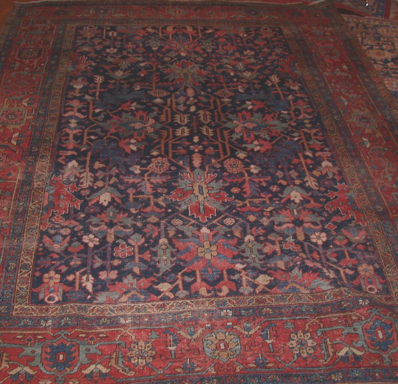 A Heriz carpet