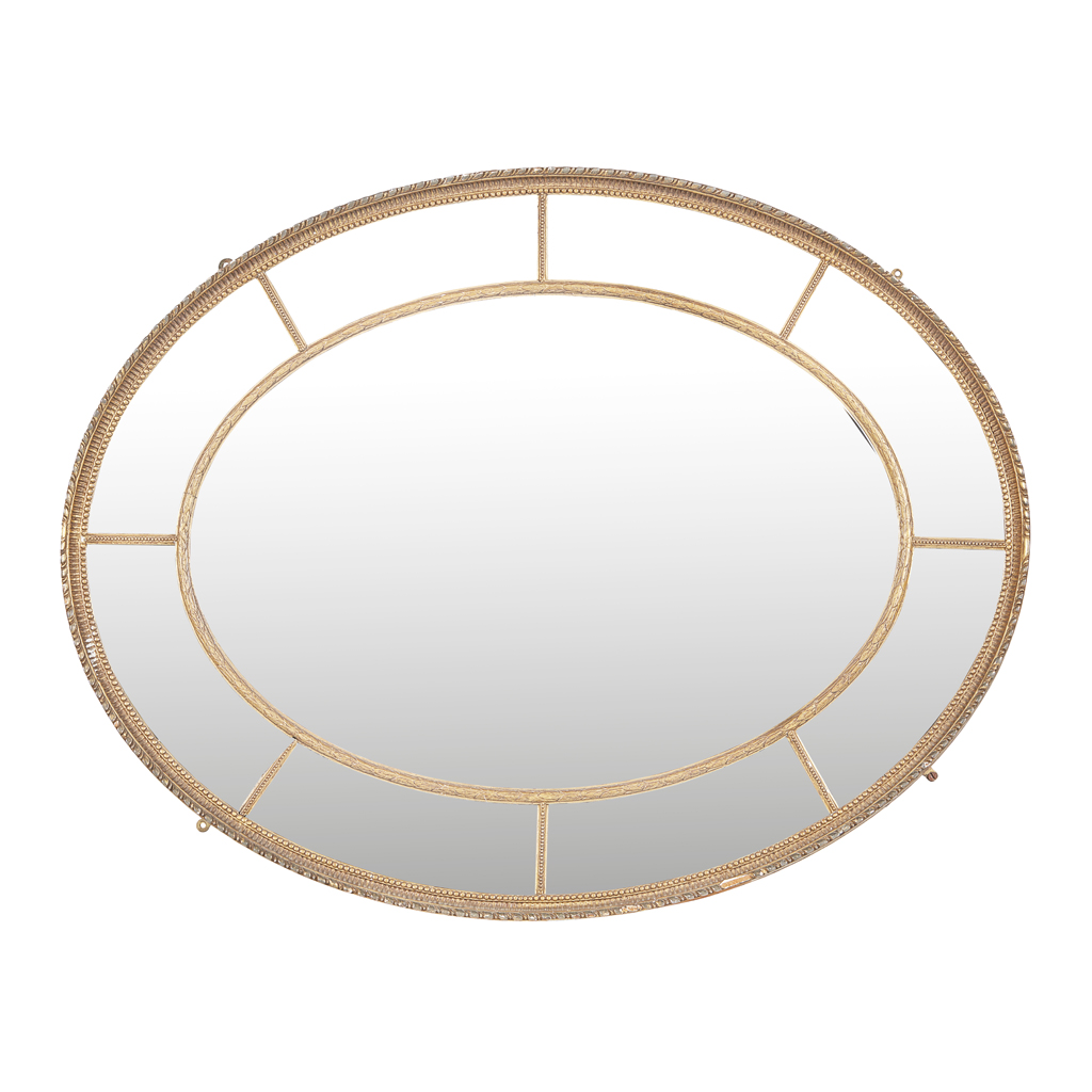 GEORGE III GILTWOOD OVERMANTEL MIRROR