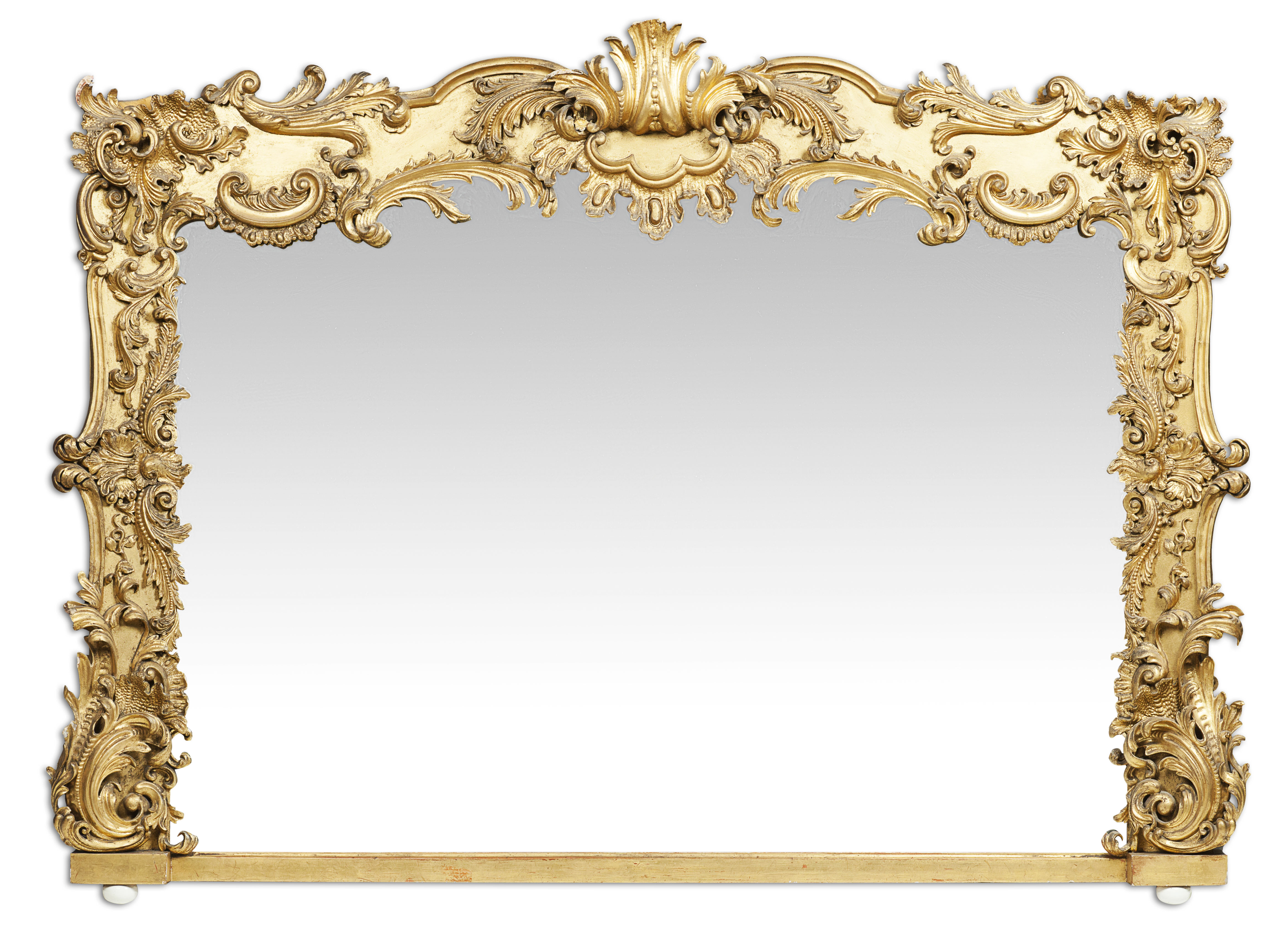 WILLIAM IV GILTWOOD OVERMANTEL MIRROR
