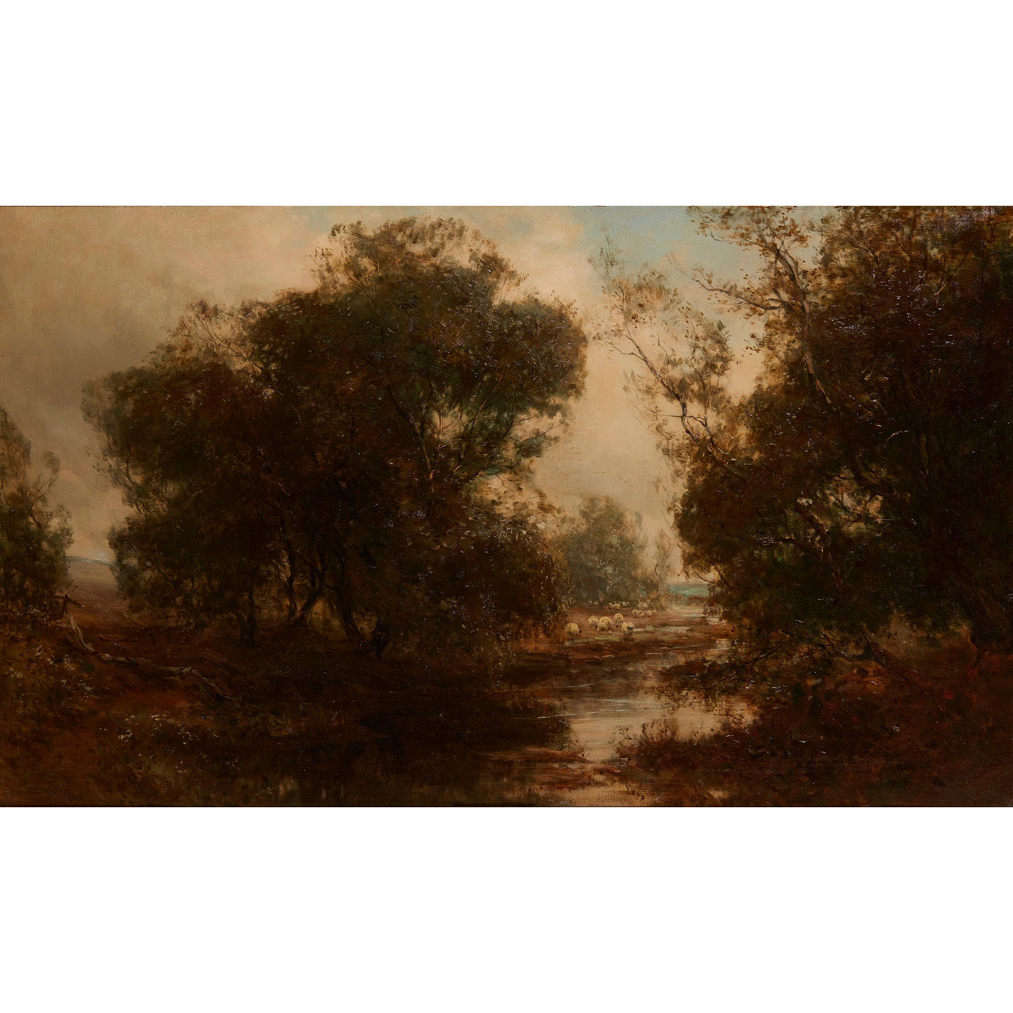 JOHN HAMILTON GLASS A.R.S.A (SCOTTISH FL.1890-1925)