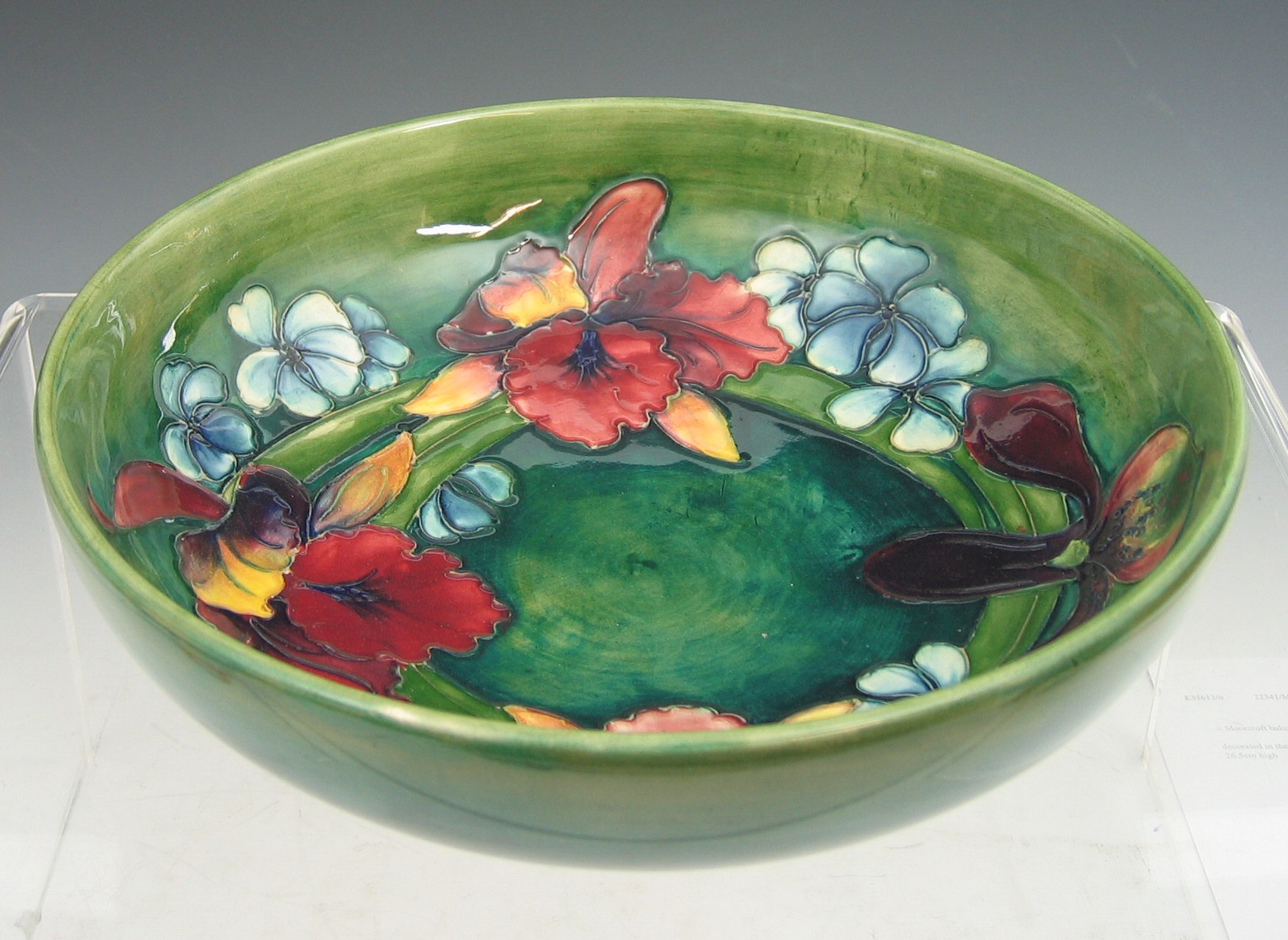 A Moorcroft circular bowl,