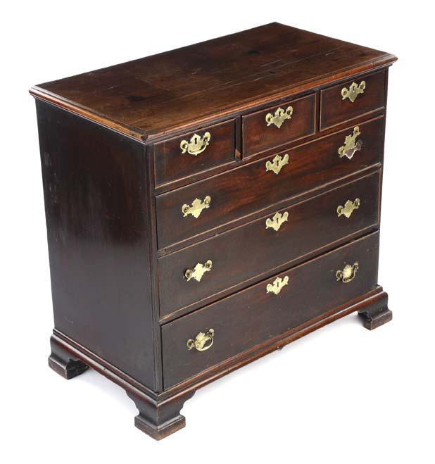A George II mahogany chest