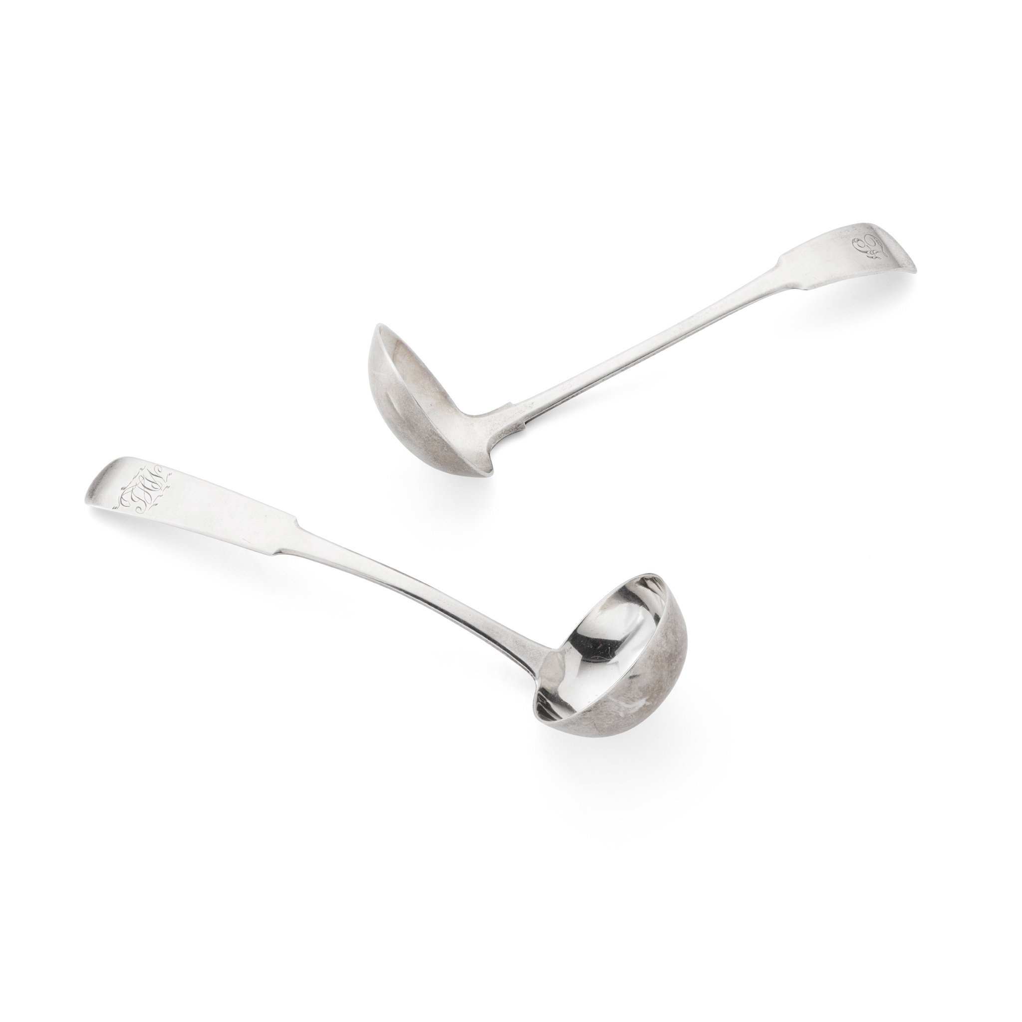 BANFF – TWO SCOTTISH PROVINCIAL TODDY LADLES