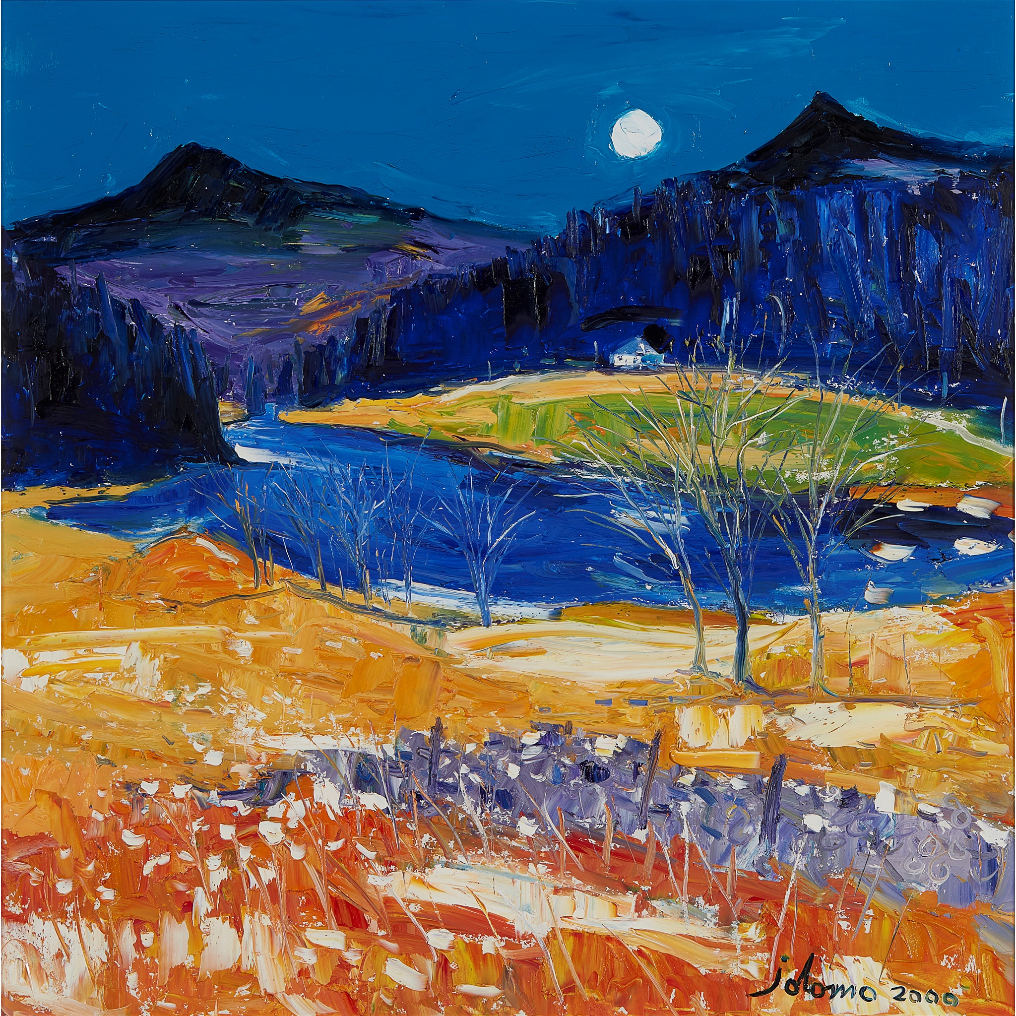 JOHN LOWRIE MORRISON (JOLOMO) O.B.E. (SCOTTISH B.1948)