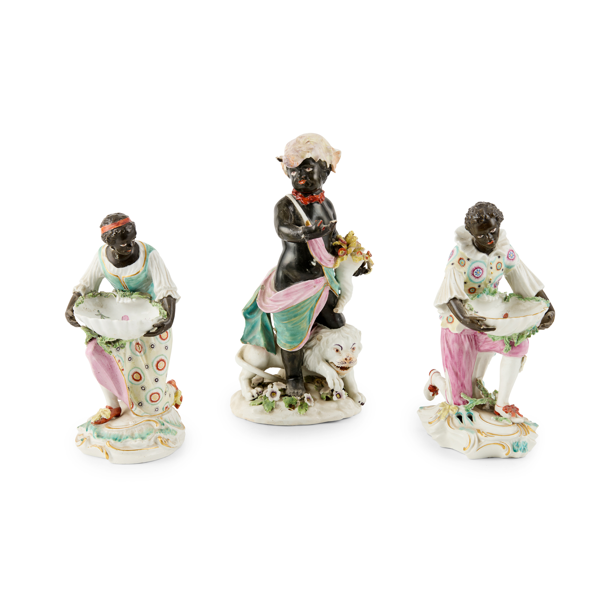 DERBY FIGURE ALLEGORICAL OF AFRICA