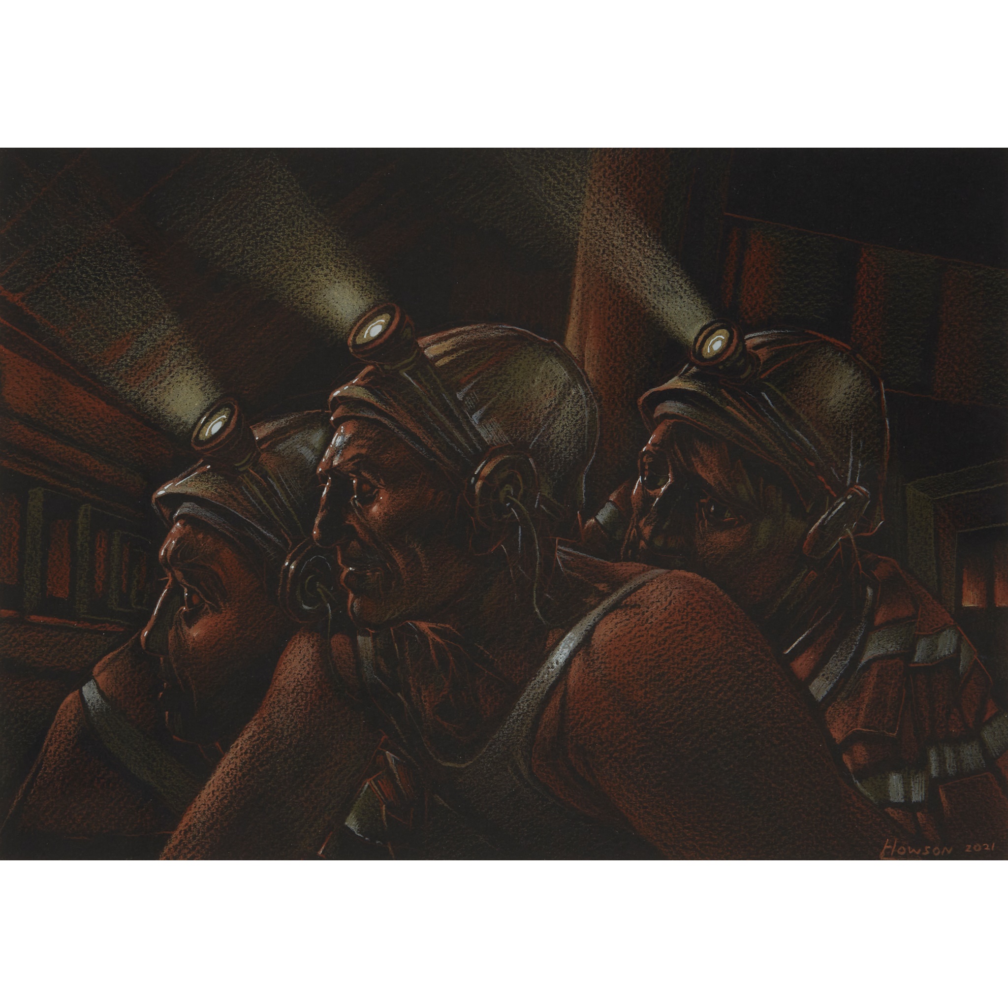 PETER HOWSON O.B.E. (SCOTTISH 1958-)