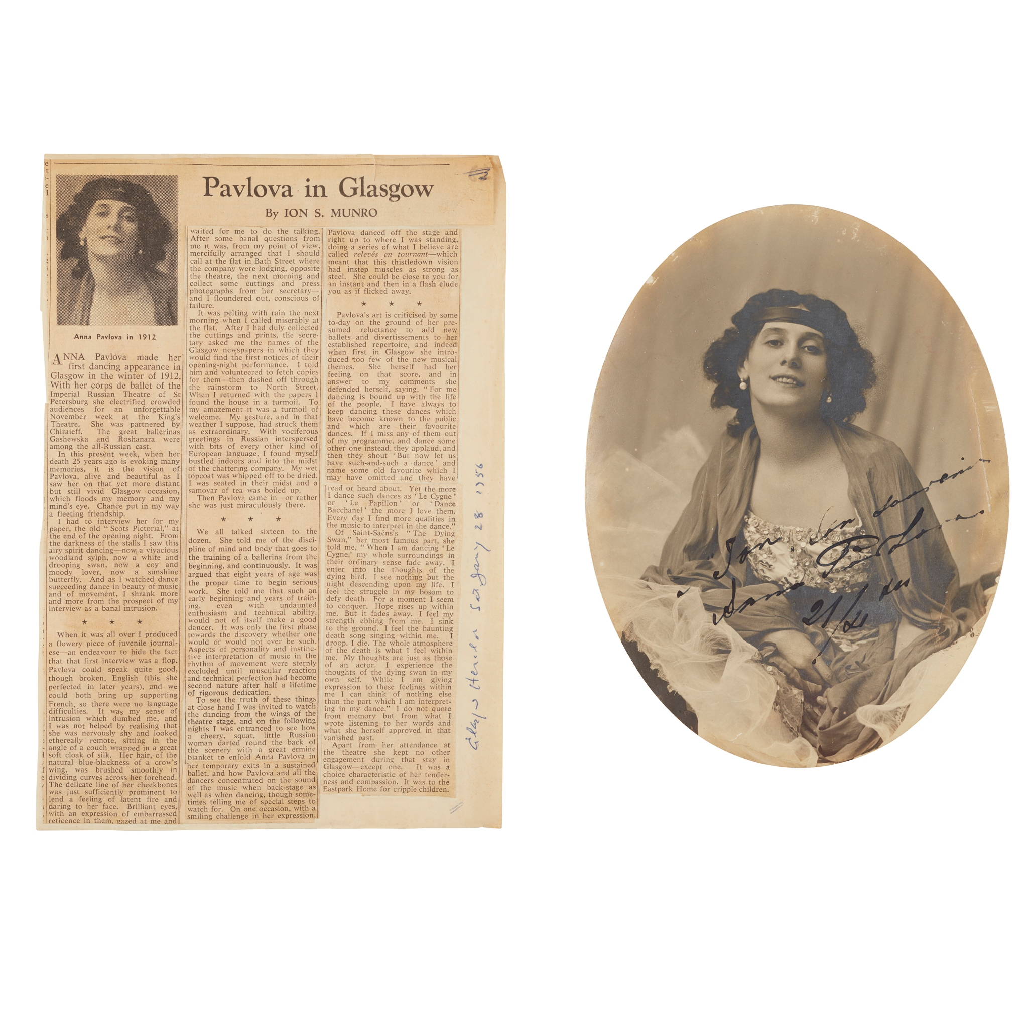 Pavlova, Anna (1881-1931)