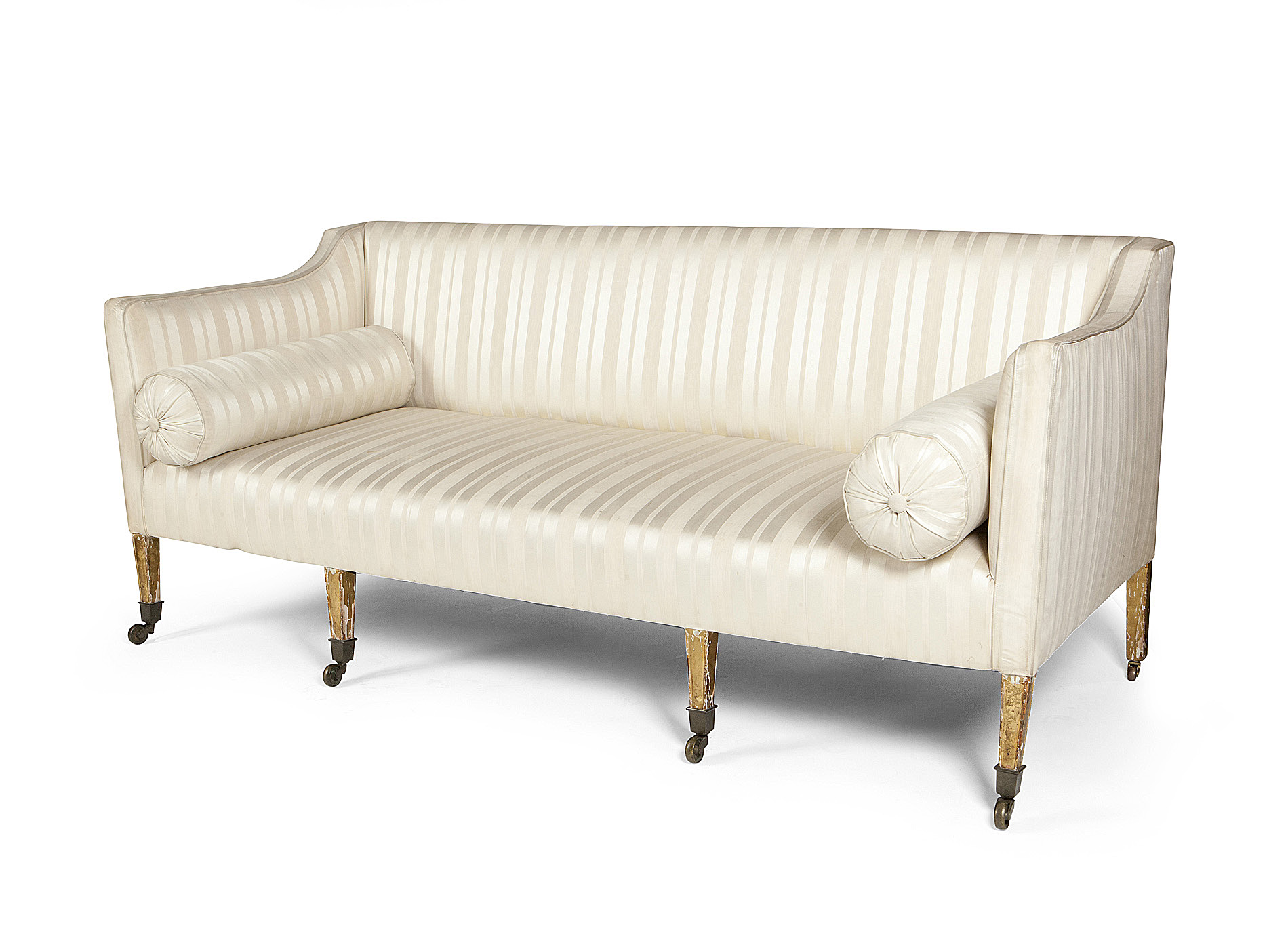 GEORGE III STYLE GILTWOOD SETTEE