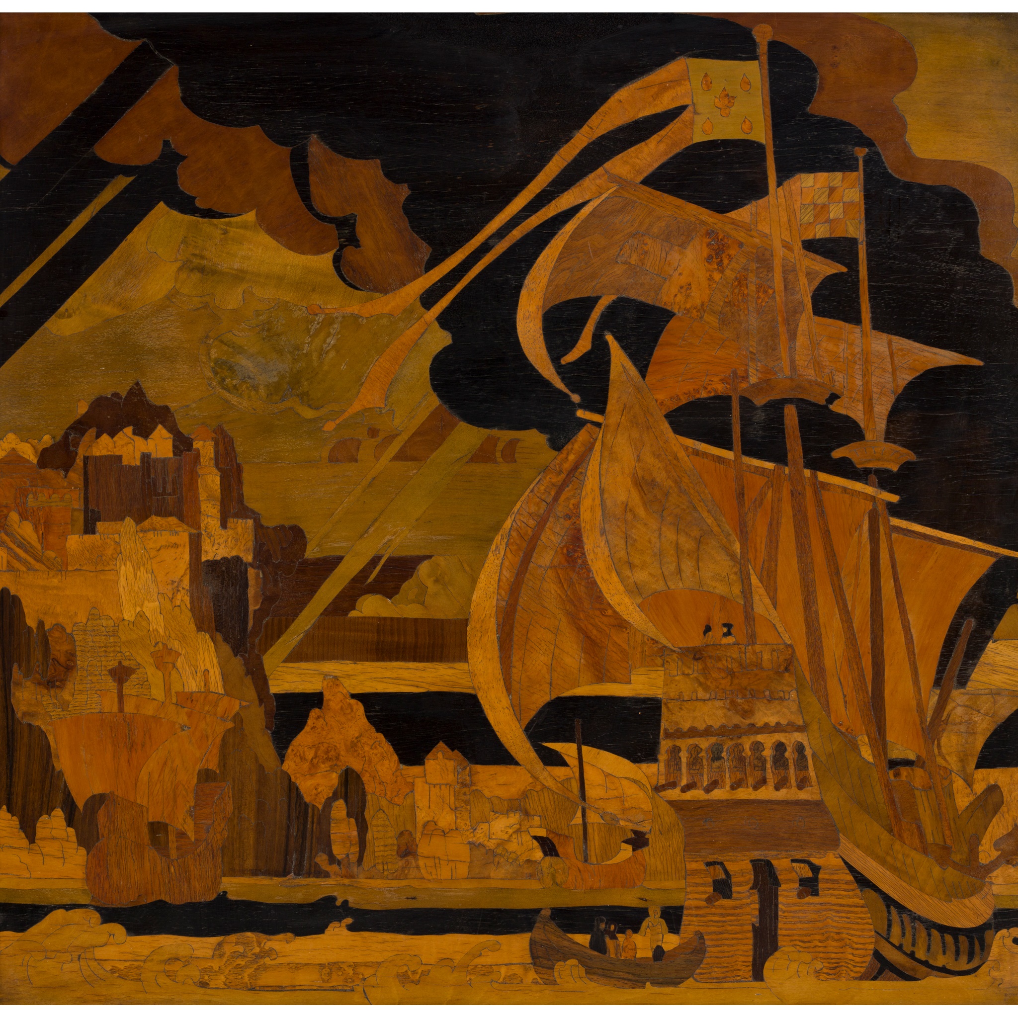 SIR FRANK BRANGWYN R.A., R.W.S., R.B.A. (BRITISH 1867-1956) FOR ROWLEY GALLERY, LONDON