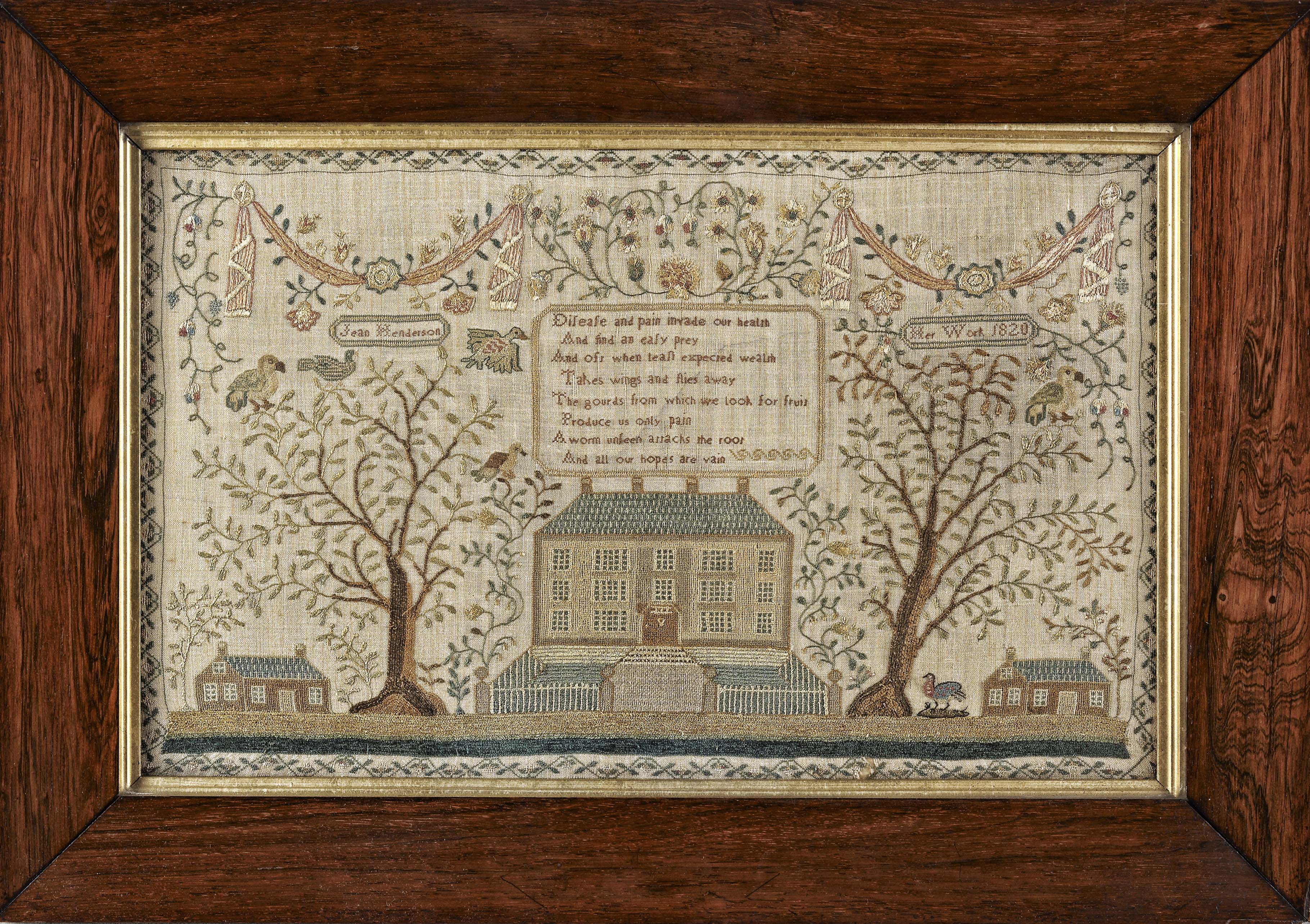 REGENCY NEEDLEWORK SAMPLER