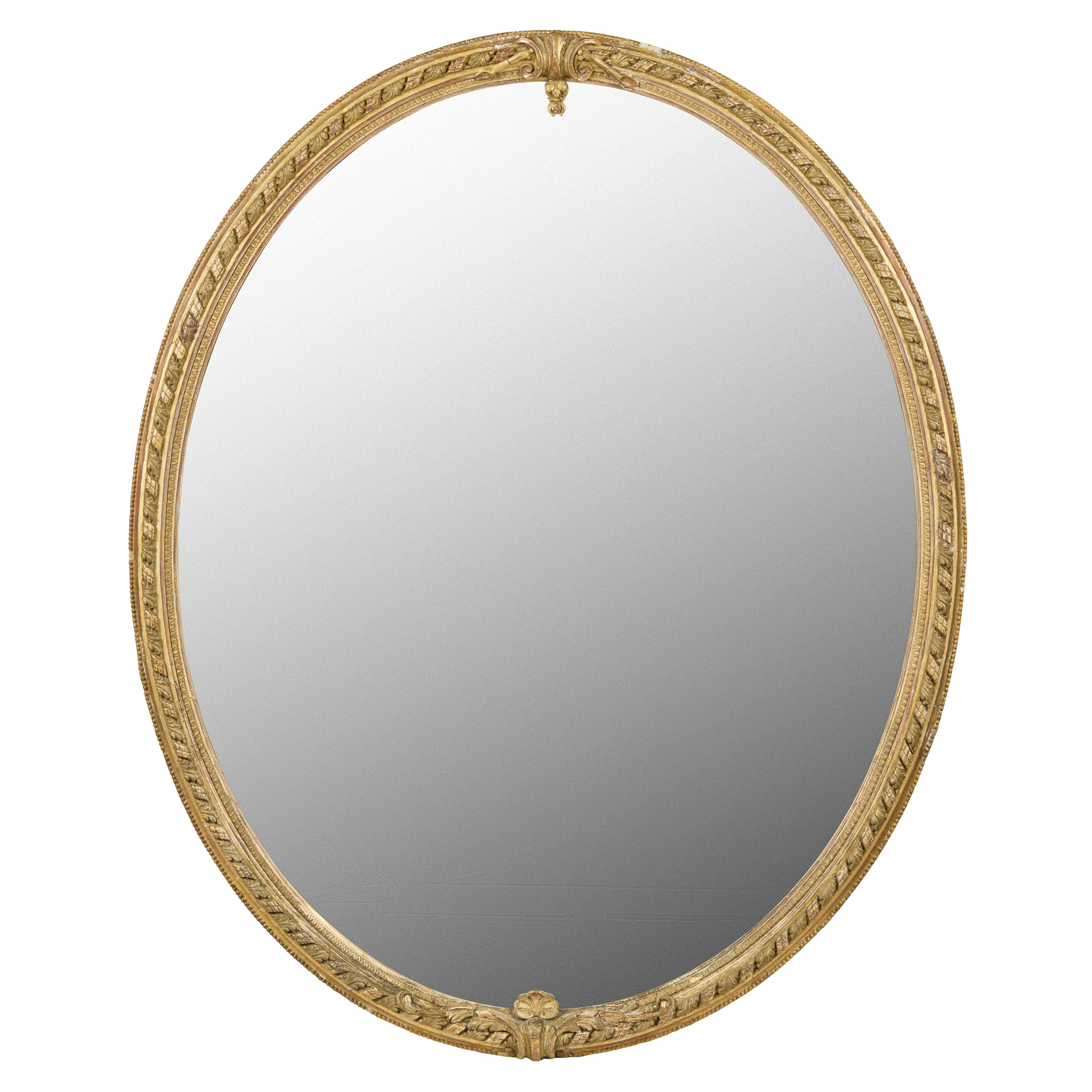 EARLY VICTORIAN GILT GESSO MIRROR