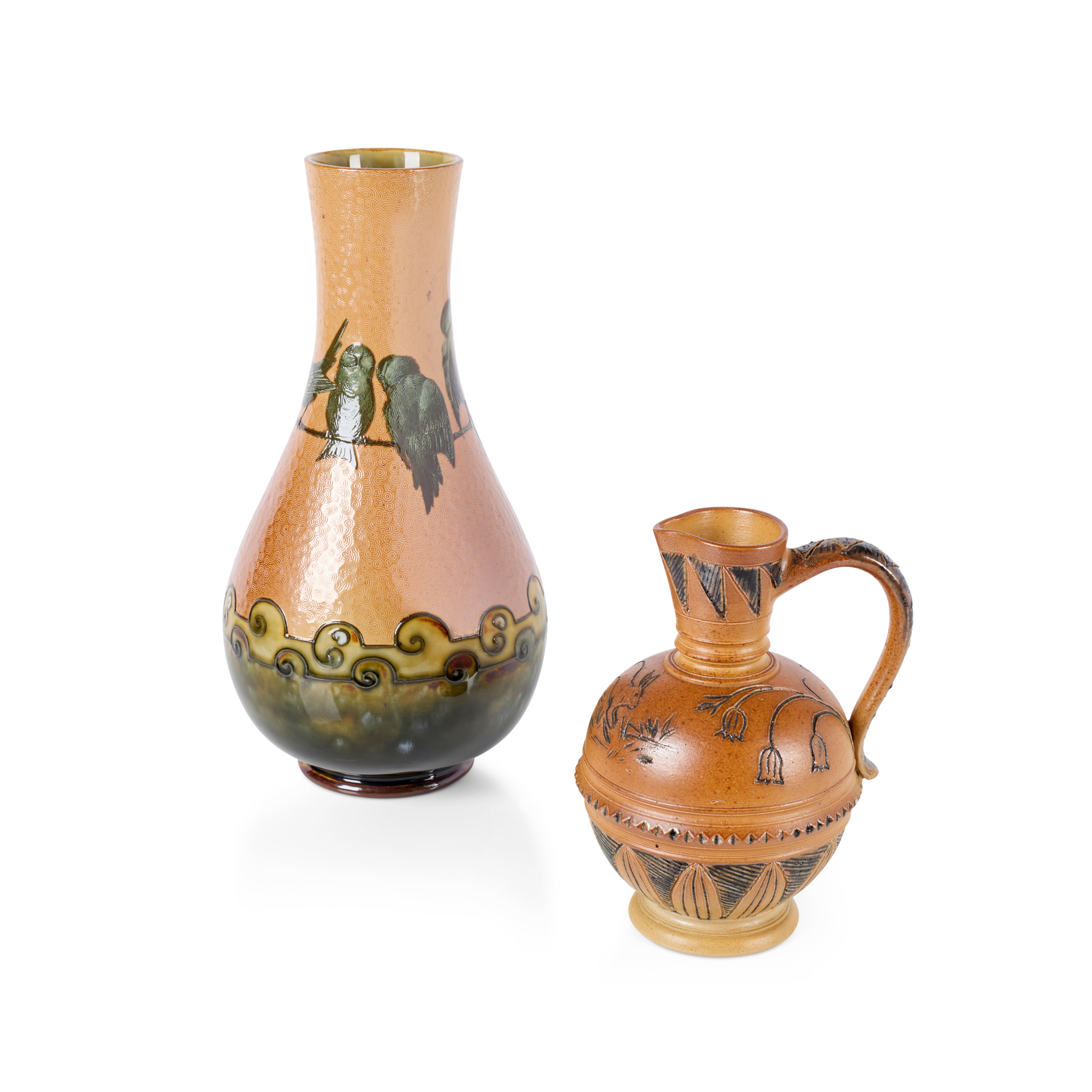 HANNAH BARLOW (1851-1916) FOR DOULTON & CO., LAMBETH