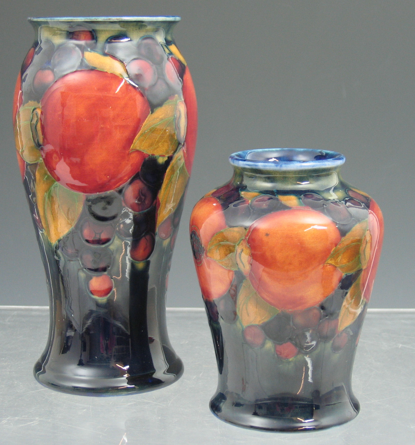 A Moorcroft baluster vase,