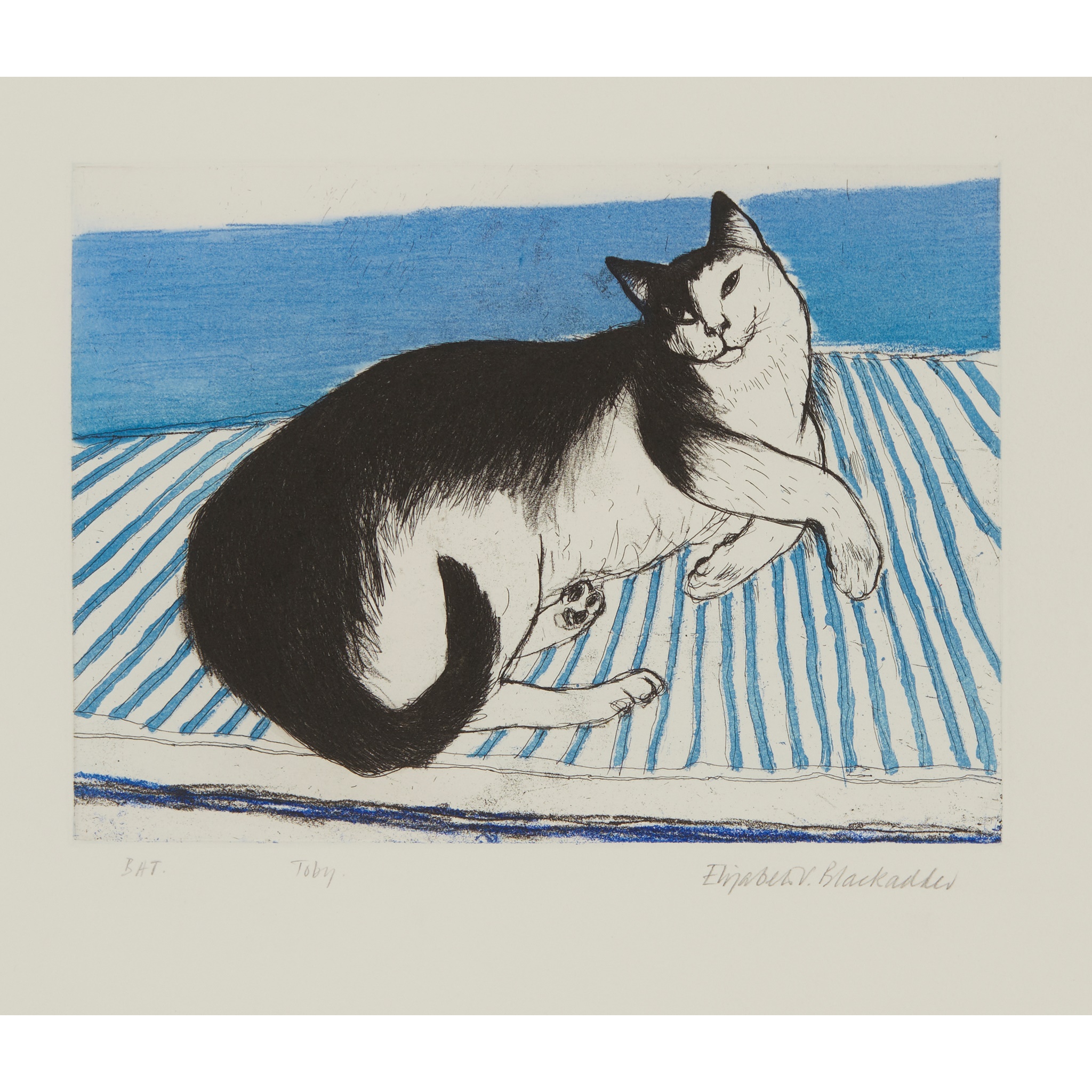 DAME ELIZABETH BLACKADDER D.B.E., R.A., R.S.A. (SCOTTISH 1931 - 2021)