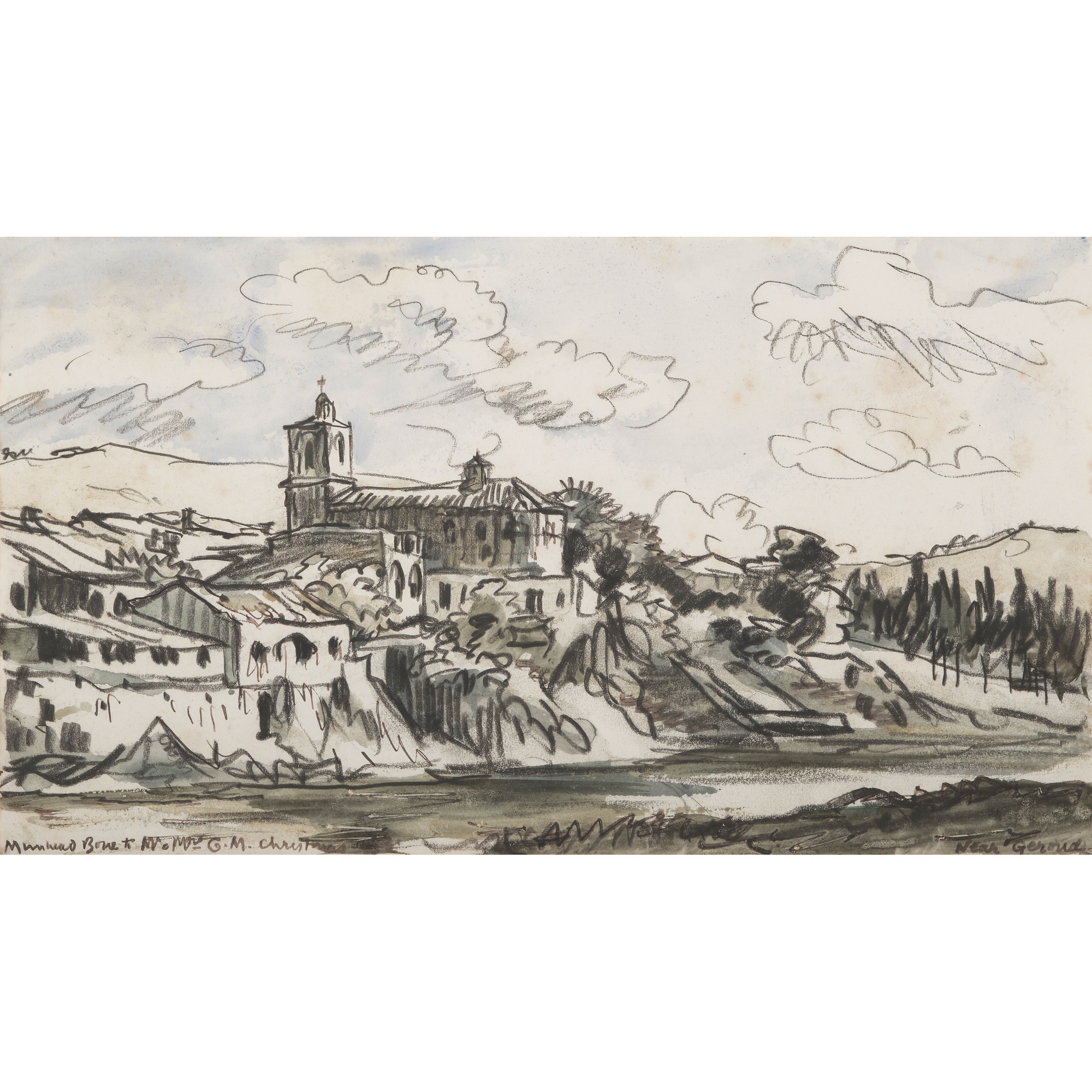 SIR MUIRHEAD BONE H.R.S.A., H.R.W.S., H.A.R.I.B.A., H.R.E., L.L.B., D.LITT (SCOTTISH 1876-1953)