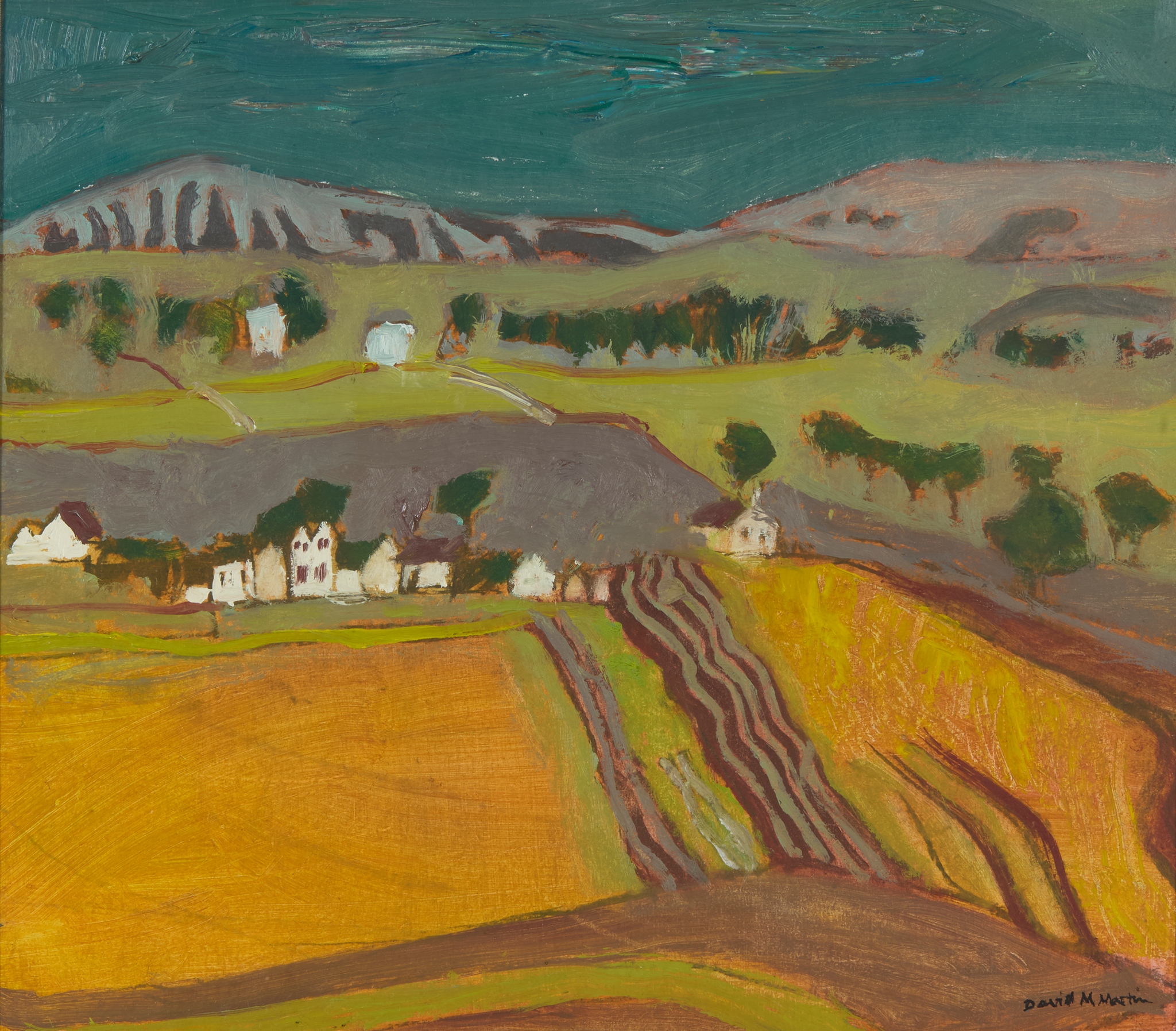 DAVID MCLEOD MARTIN R.S.W., R.G.I., S.S.A (SCOTTISH 1922-2018)