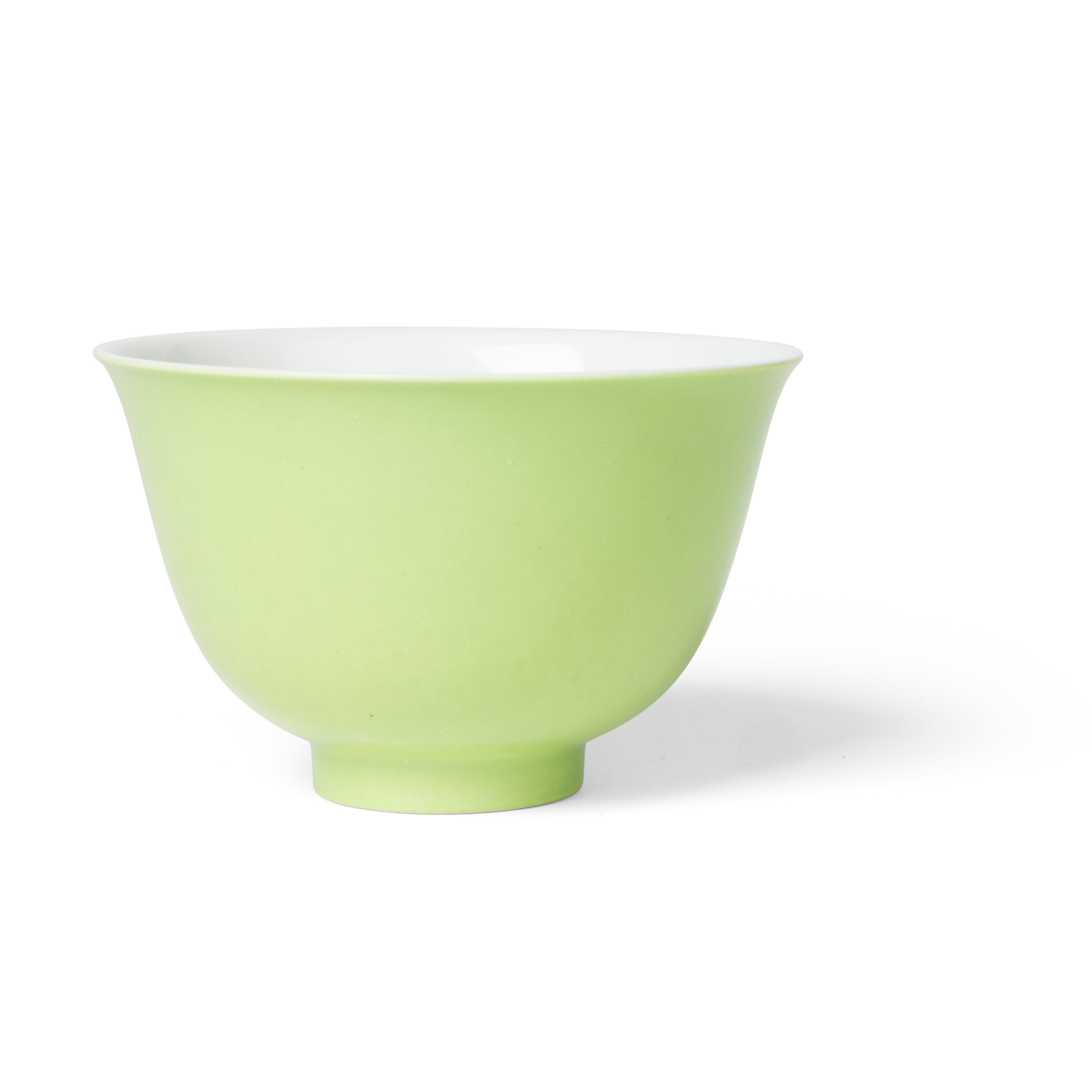 CHINESE LIME-GREEN-GLAZED CUP
