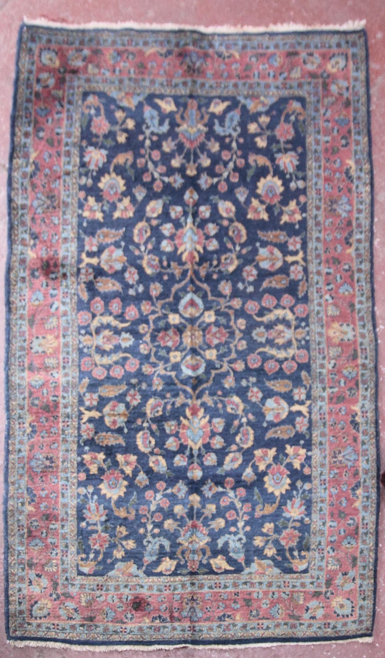 A Tabriz carpet