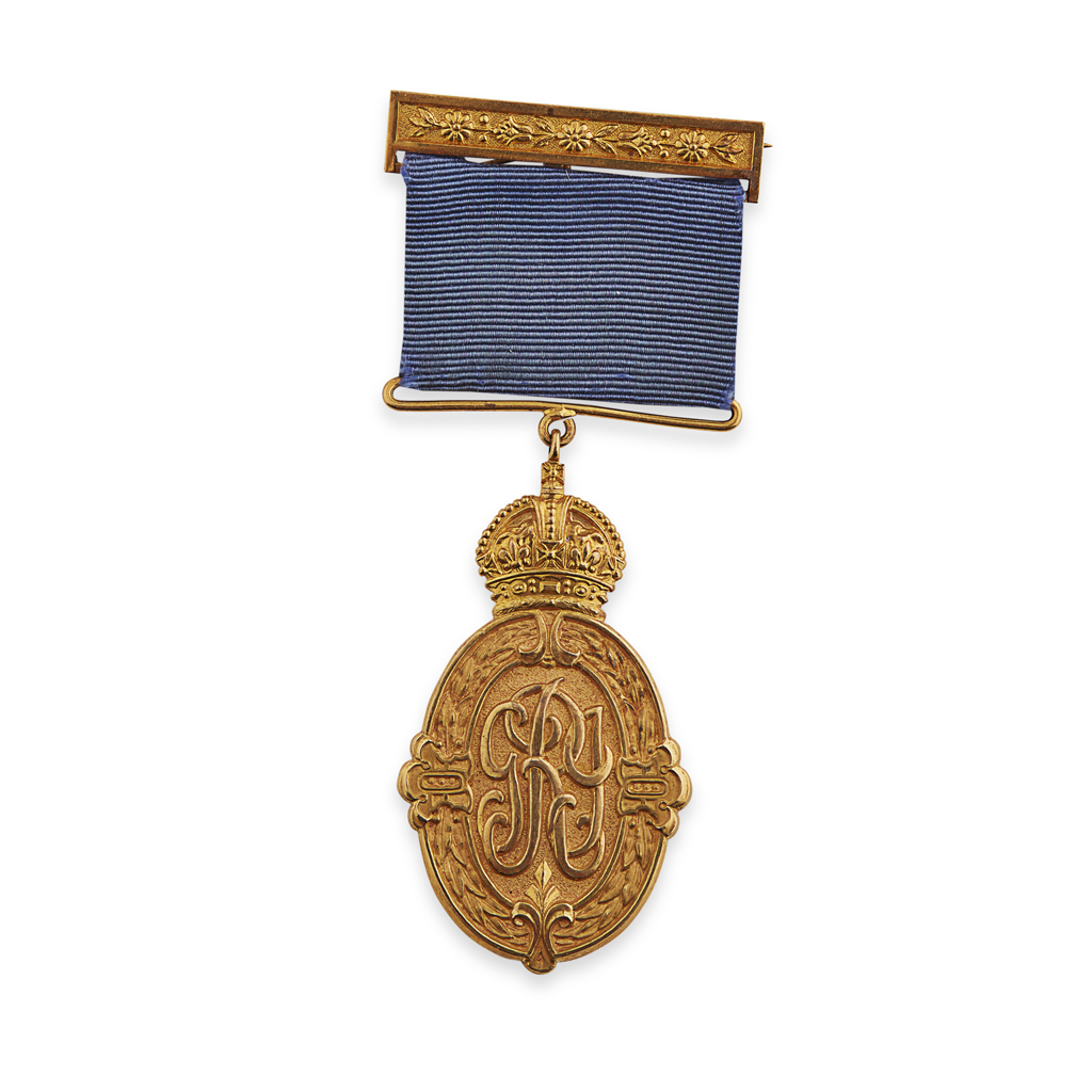 A group of various medals including Kaiser-I-Hind medal