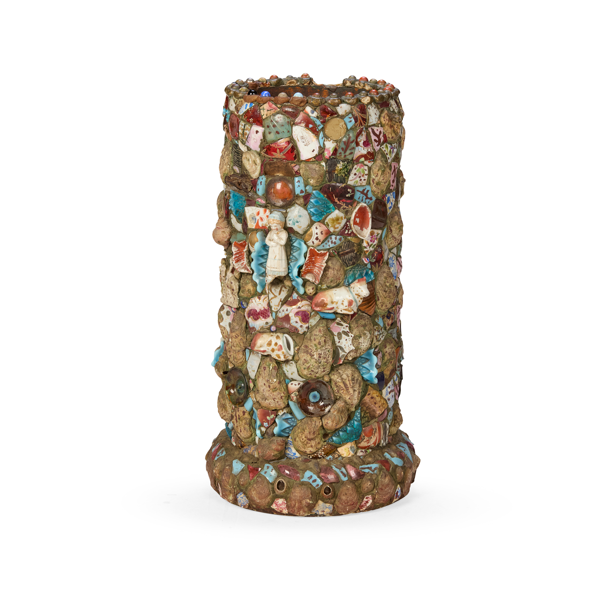 VICTORIAN MOSAIC STICK STAND