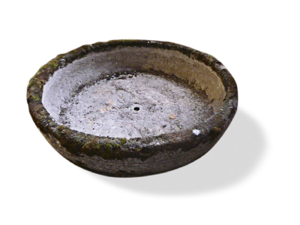 PAIR OF STONE PLANTERS