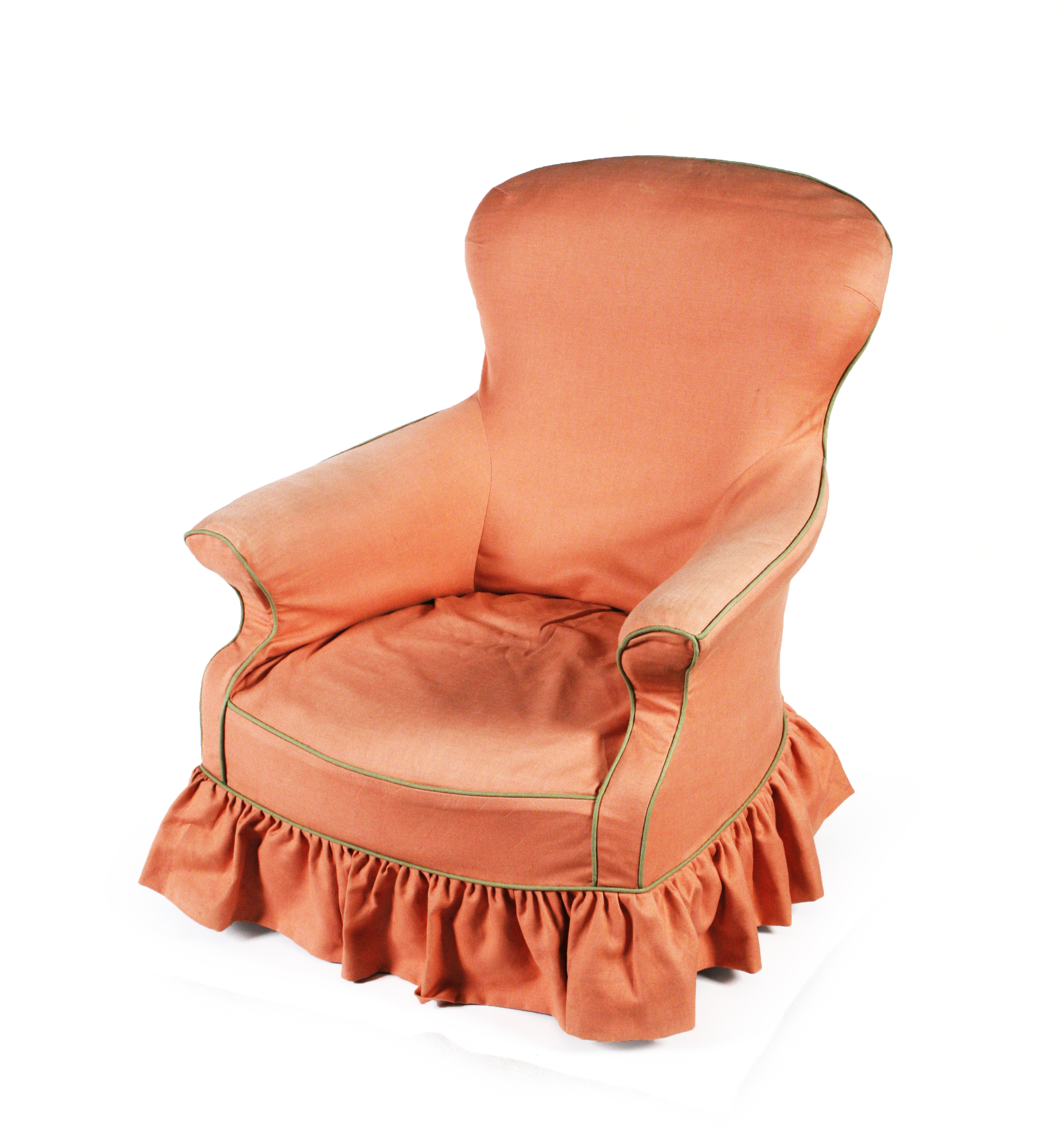 VICTORIAN UPHOLSTERED ARMCHAIR