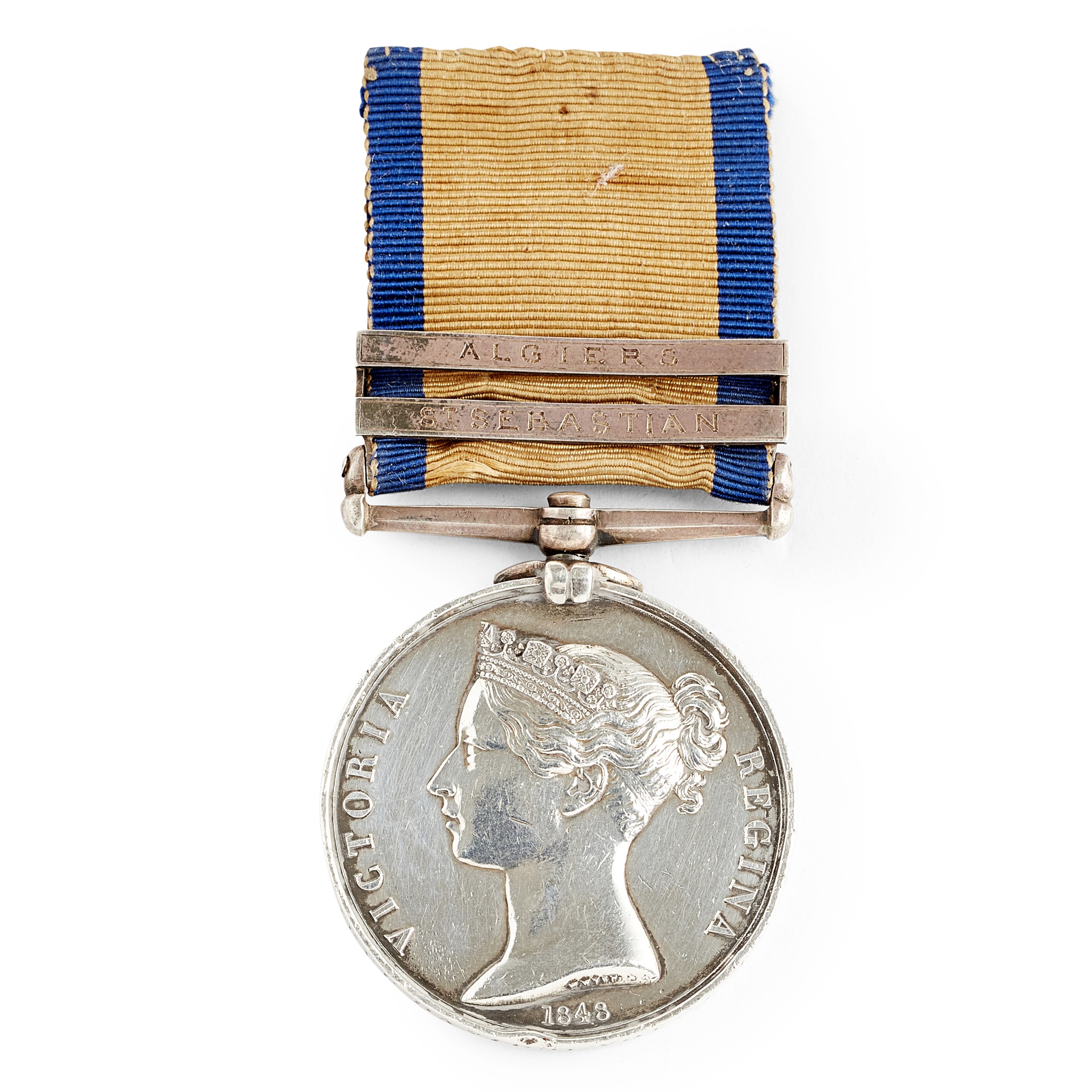 A Victorian Naval General Service medal