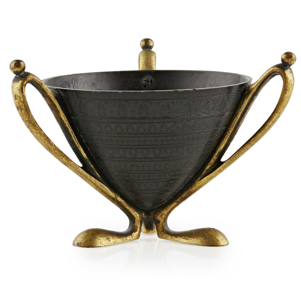 CHRISTOPHER DRESSER (1834–1904, ATTRIBUTED DESIGNER) FOR ELKINGTON & CO. (ATTRIBUTED MAKER)