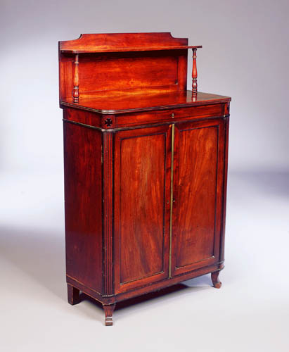 A Regency mahogany chiffonier