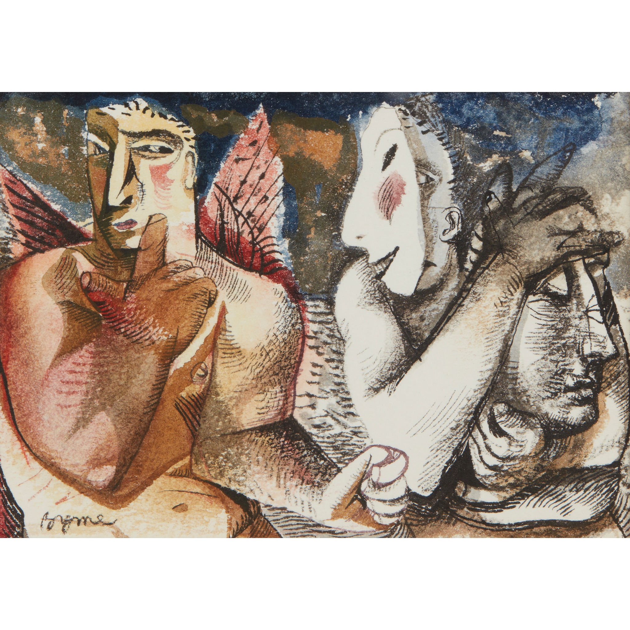 JOHN BYRNE R.S.A. (SCOTTISH 1940 - 2023)