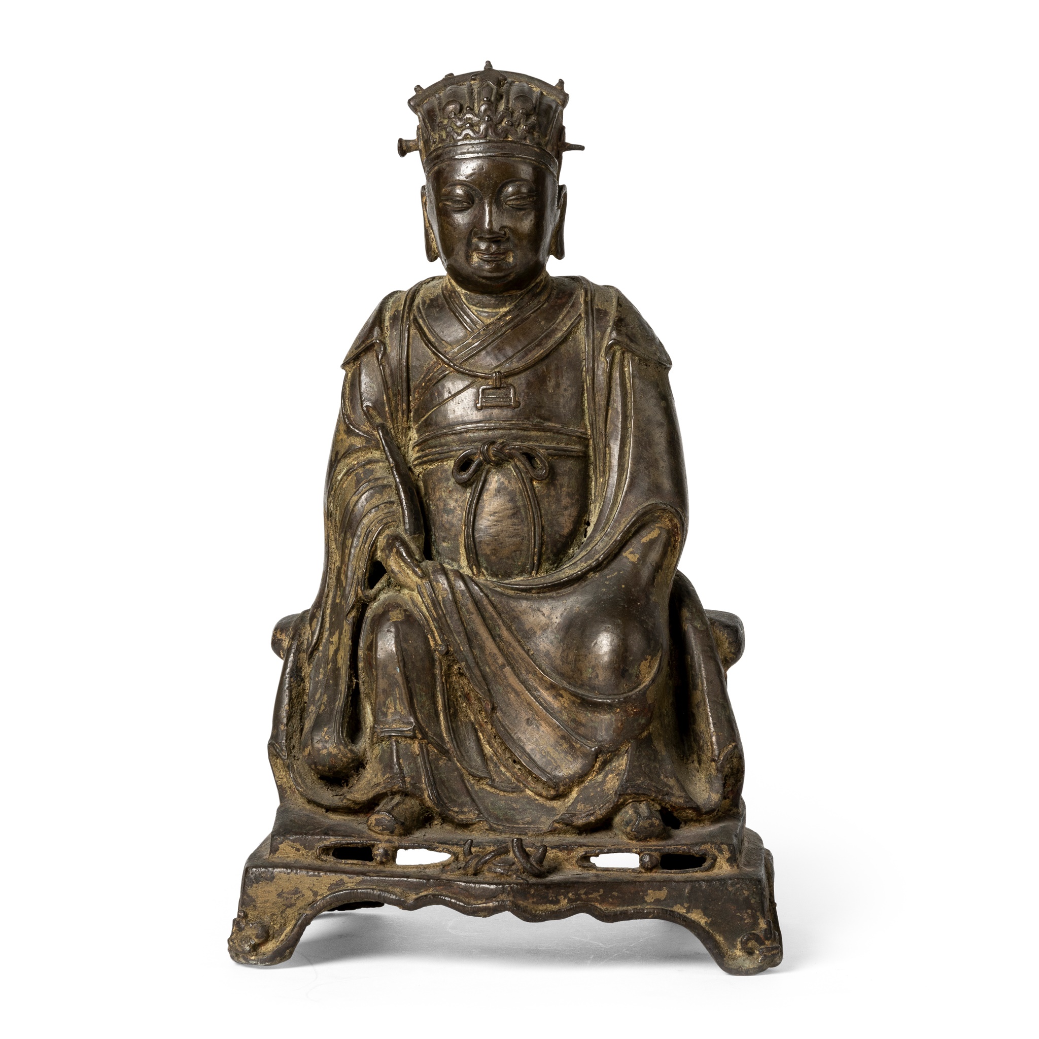 BRONZE FIGURE OF WENCHANG DEITY