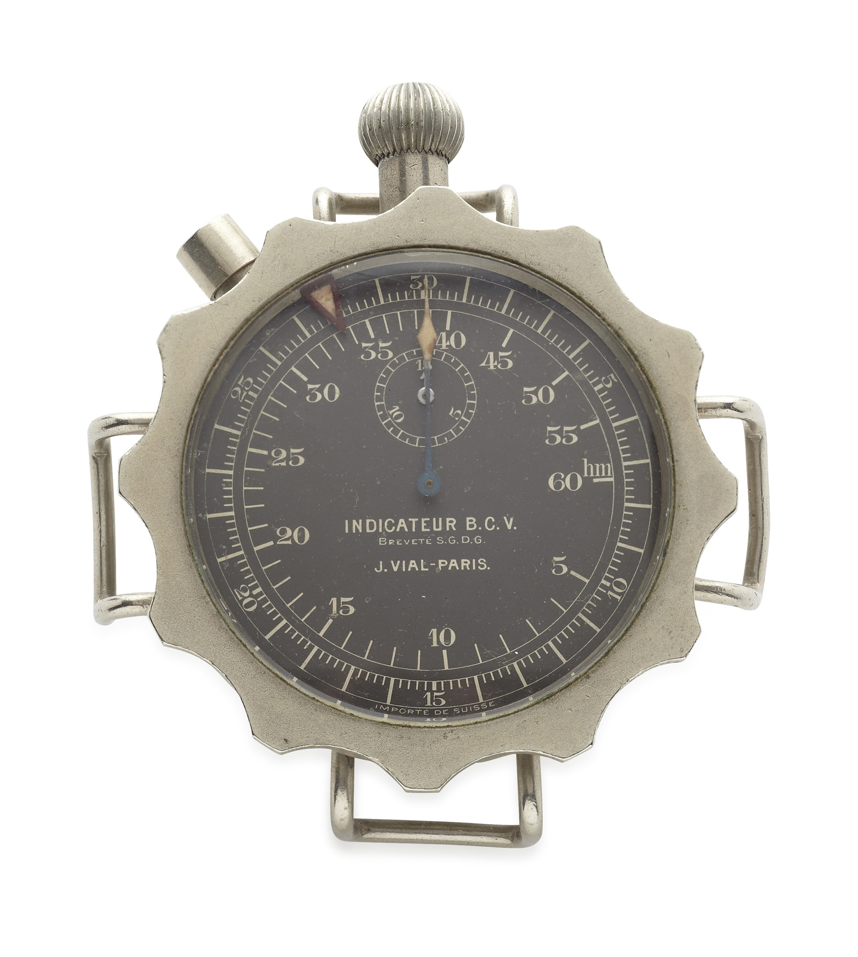 JEAN VIAL - SA Paris Bomb Timer Stopwatch