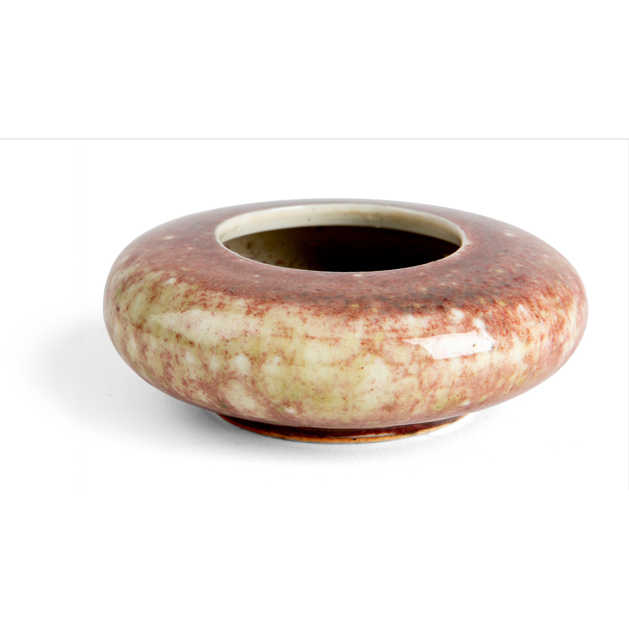 PEACHBLOOM-GLAZED BRUSH WASHER