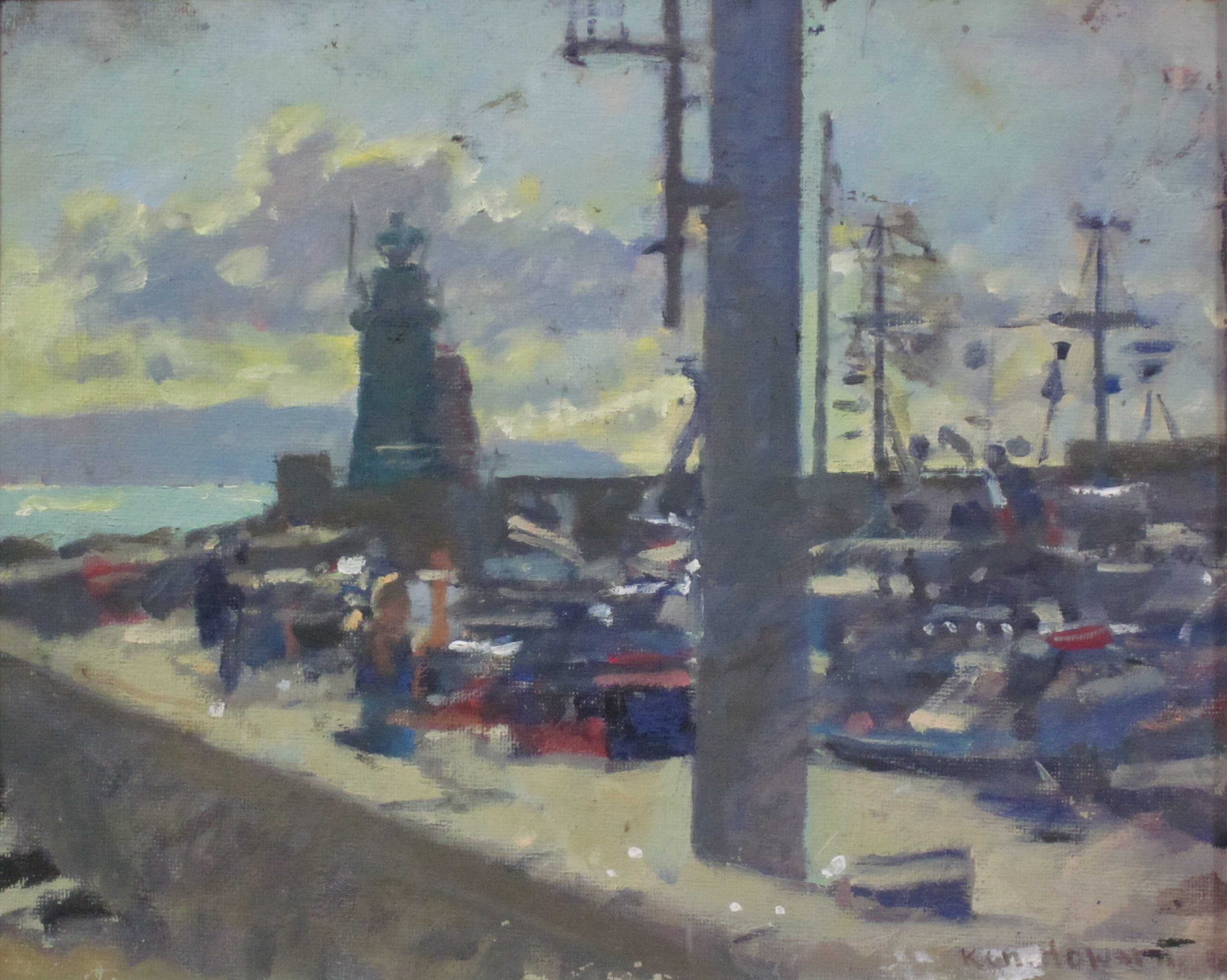 KEN HOWARD R.A. (BRITISH B.1932)