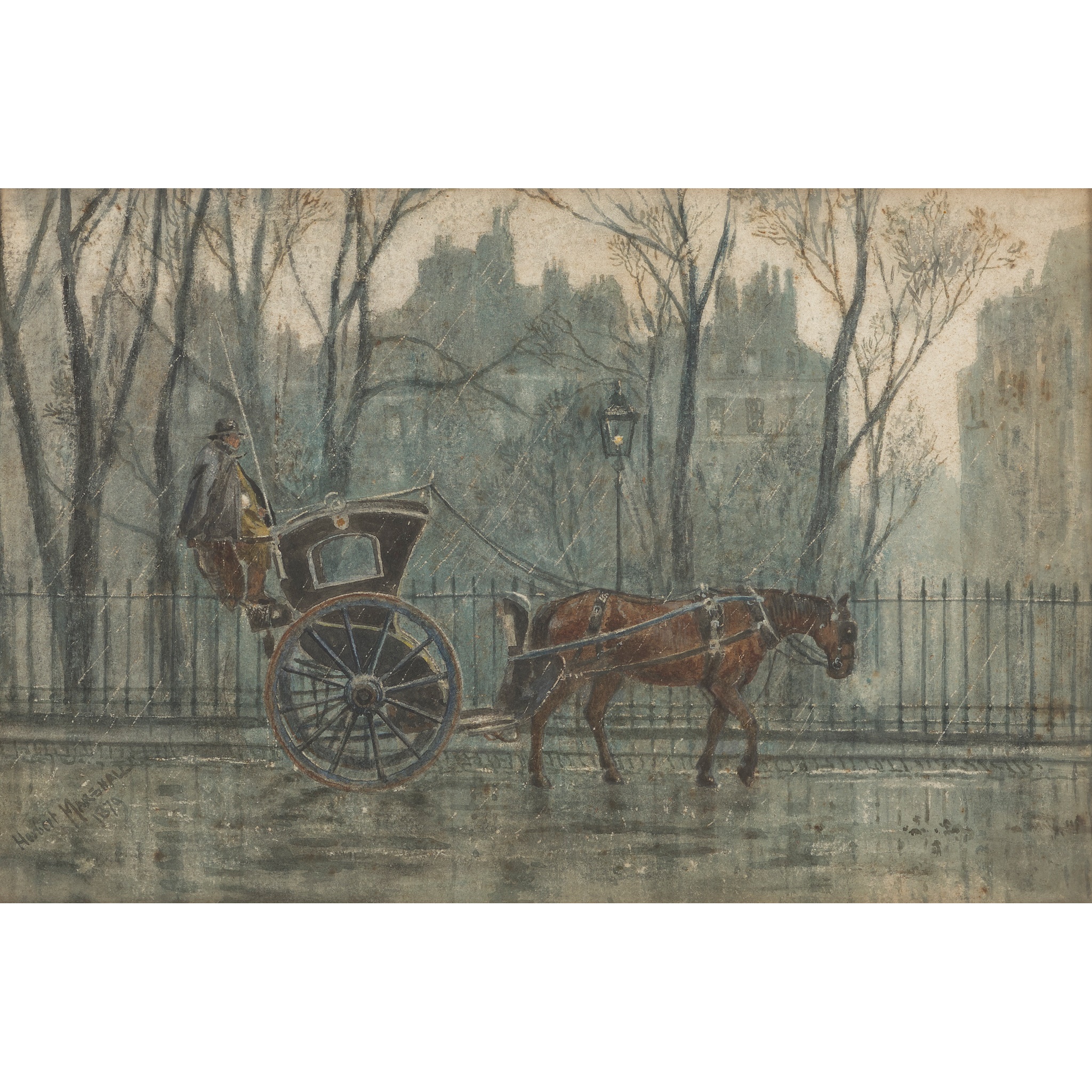 HERBERT MENZIES MARSHALL R.W.S. (1841-1913)