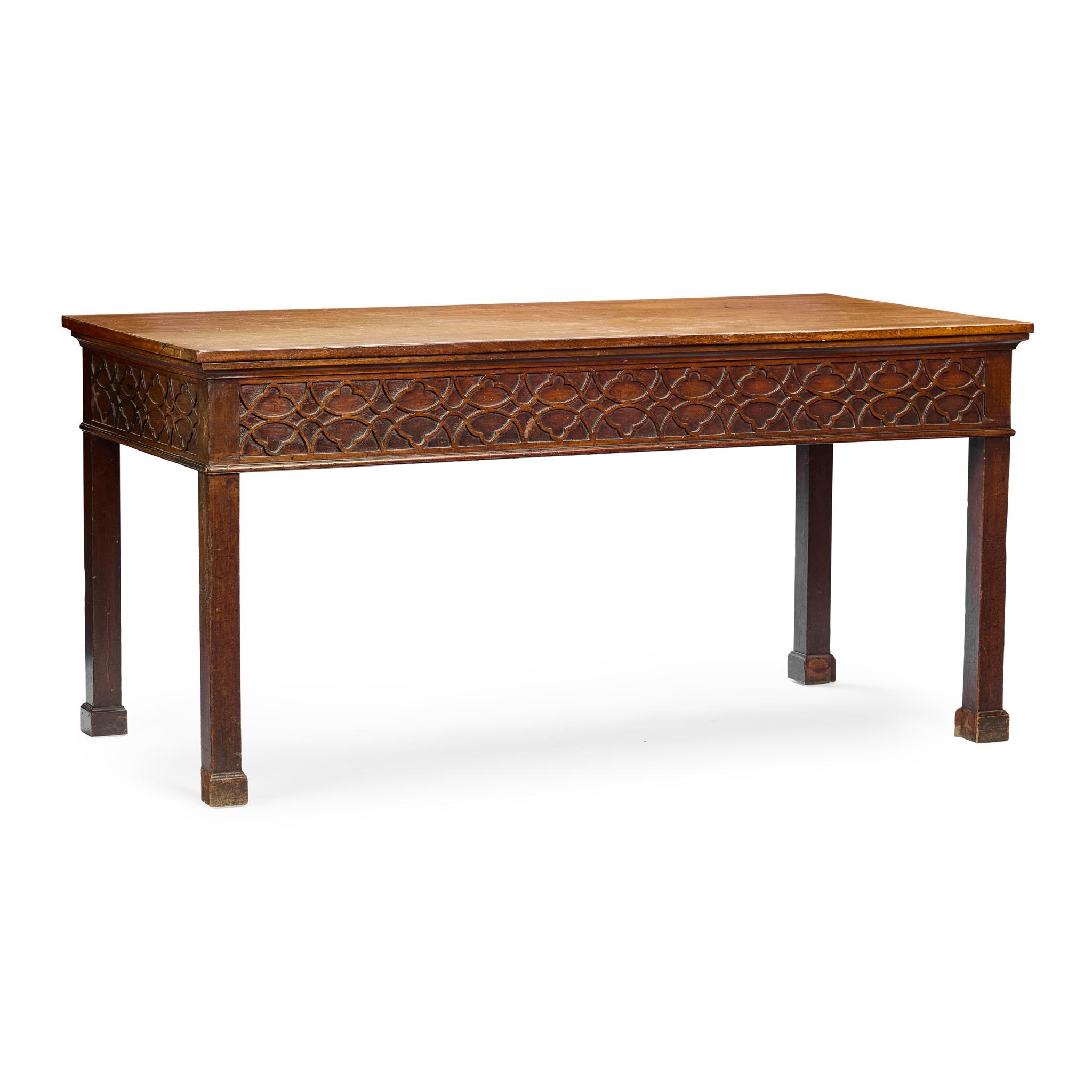 GEORGE III MAHOGANY SIDE TABLE