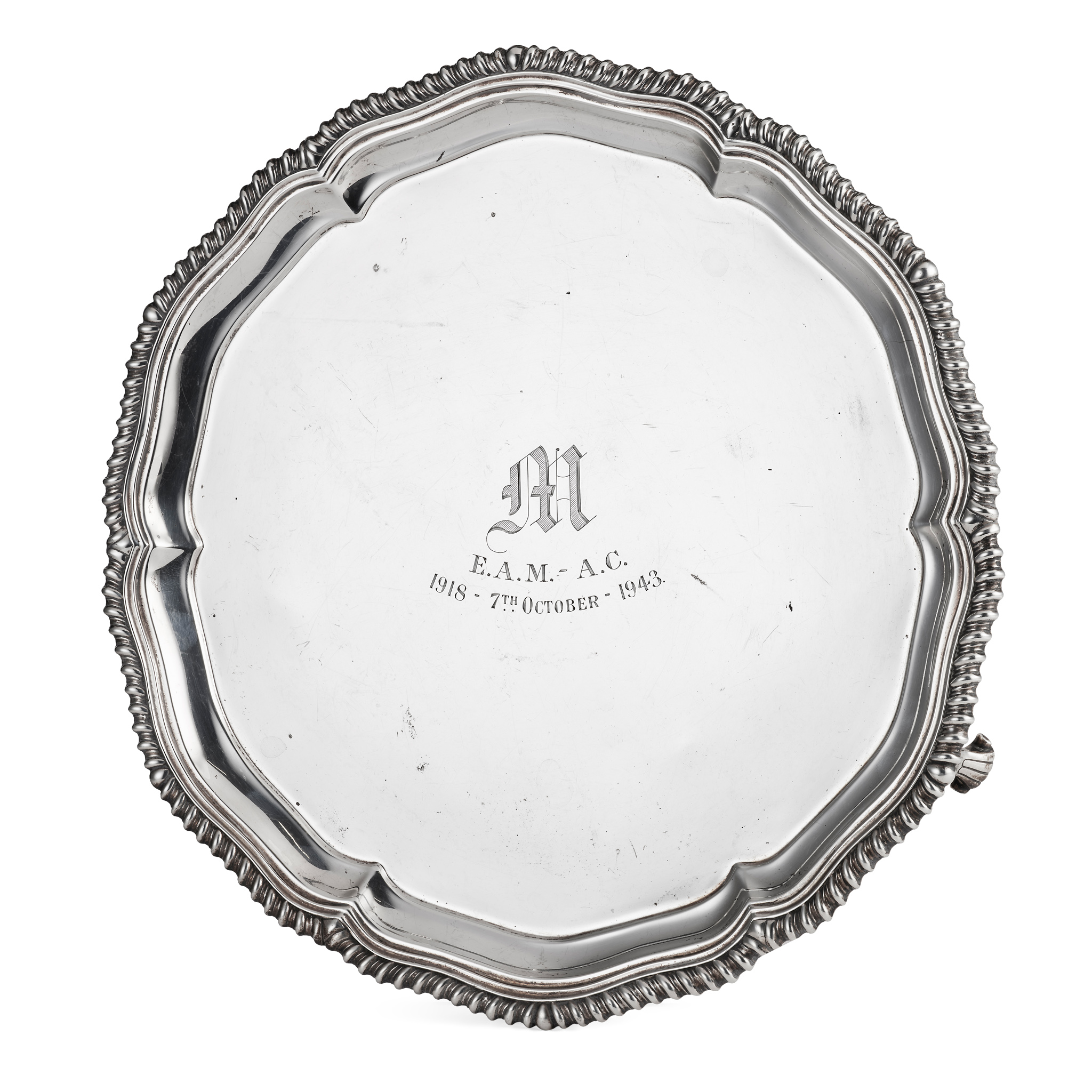 A 1930s SALVER