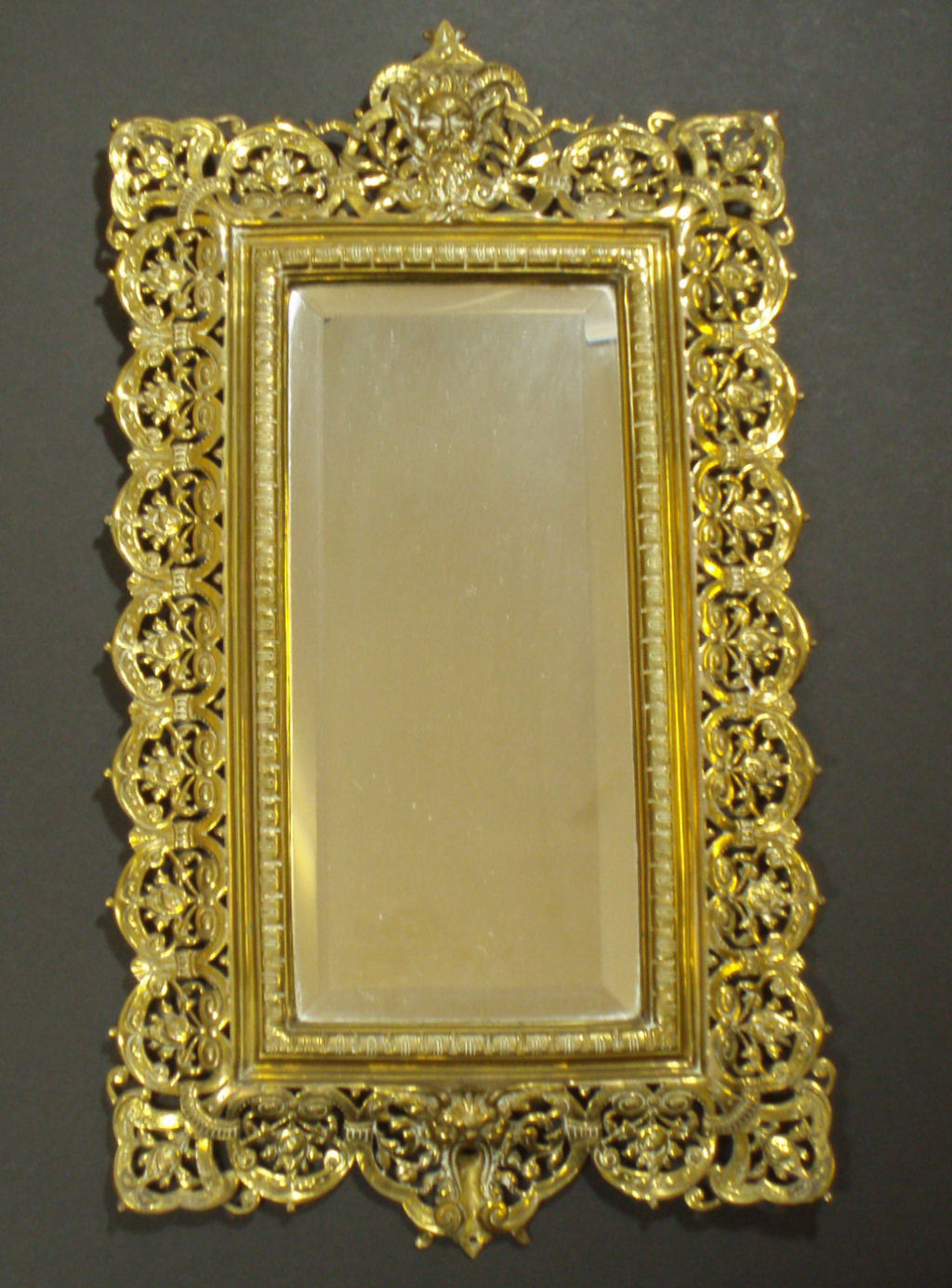 A pair of 19th century Baroque Revival mirrors
