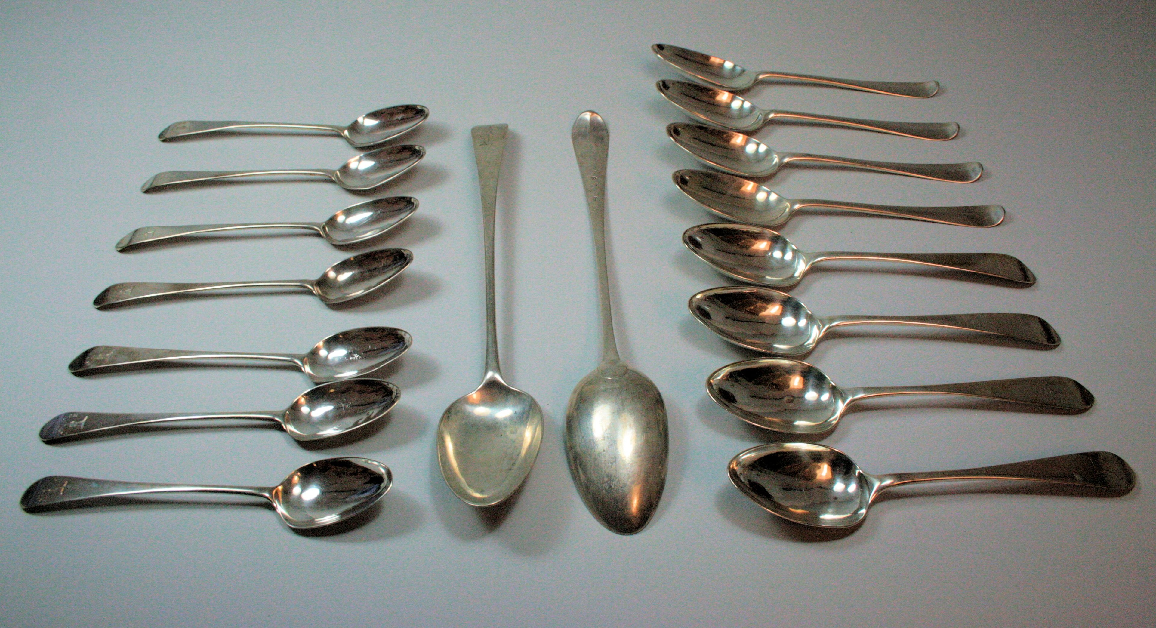 A collection of Scottish spoons