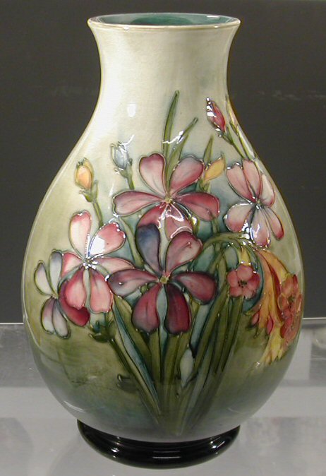 A Moorcroft baluster vase