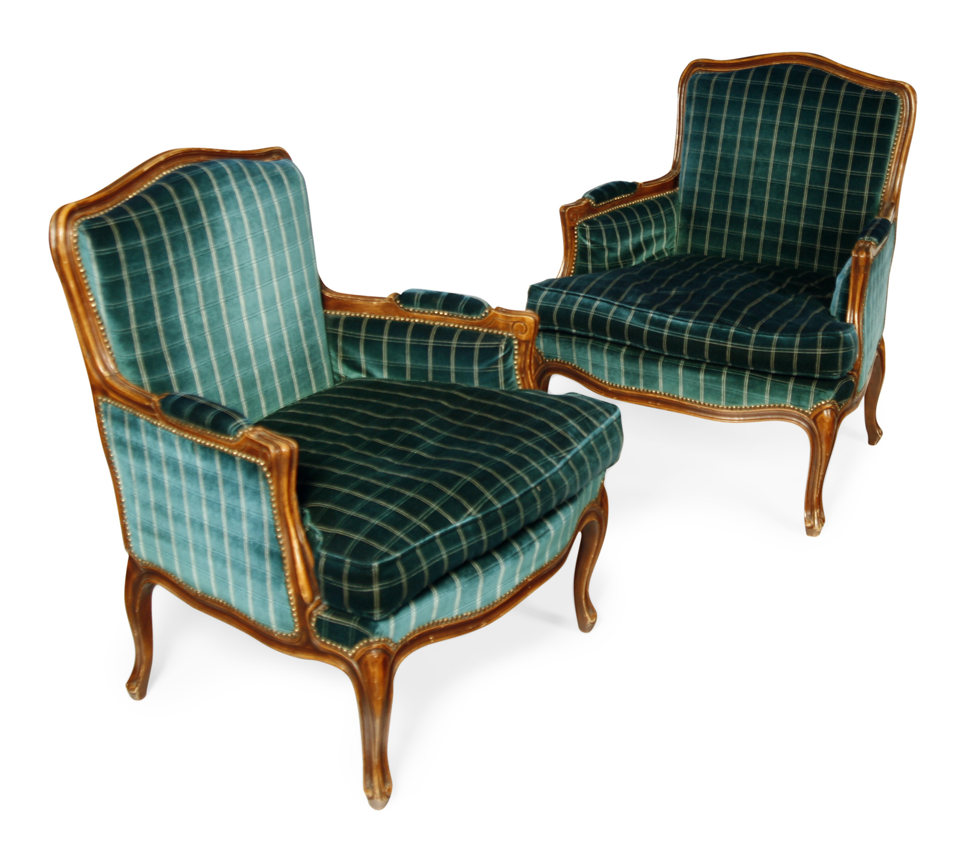 PAIR OF FRENCH STYLE ARM CHAIRS