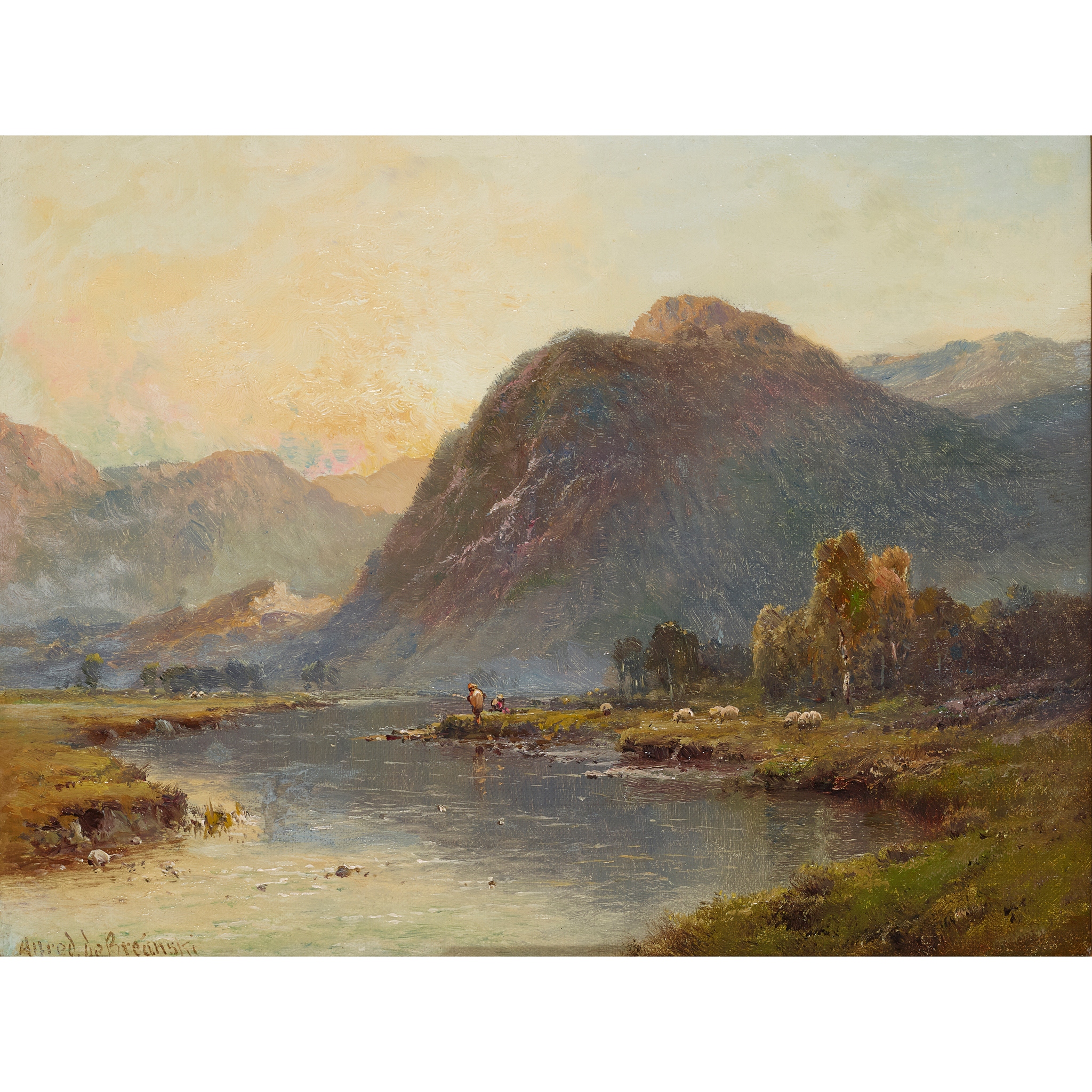 ALFRED DE BREANSKI SENIOR (BRITISH 1852-1928)