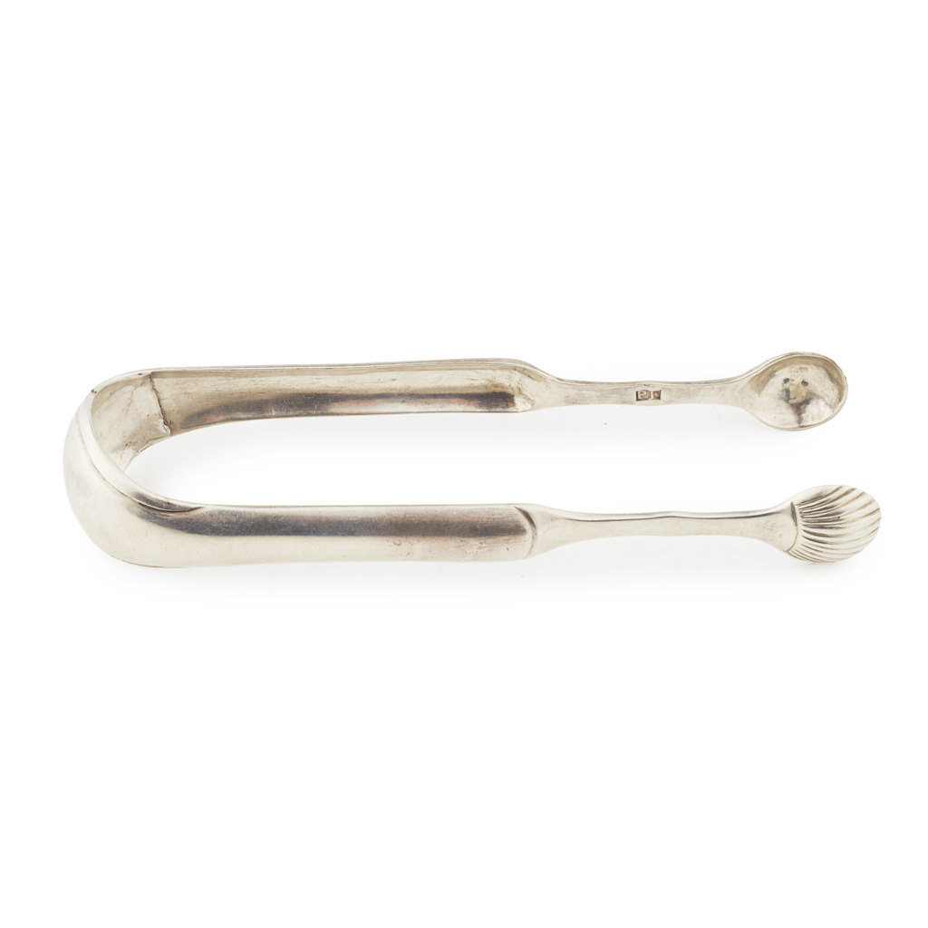 Glasgow - A rare pair of Scottish provincial sugar tongs
