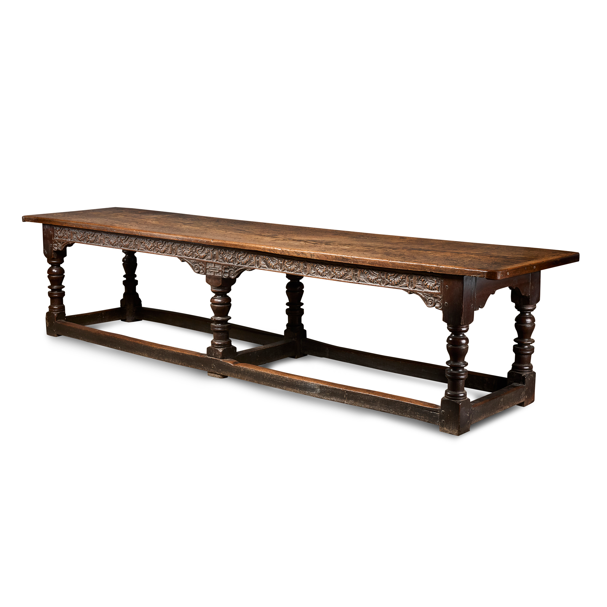 JAMES I OAK REFECTORY TABLE