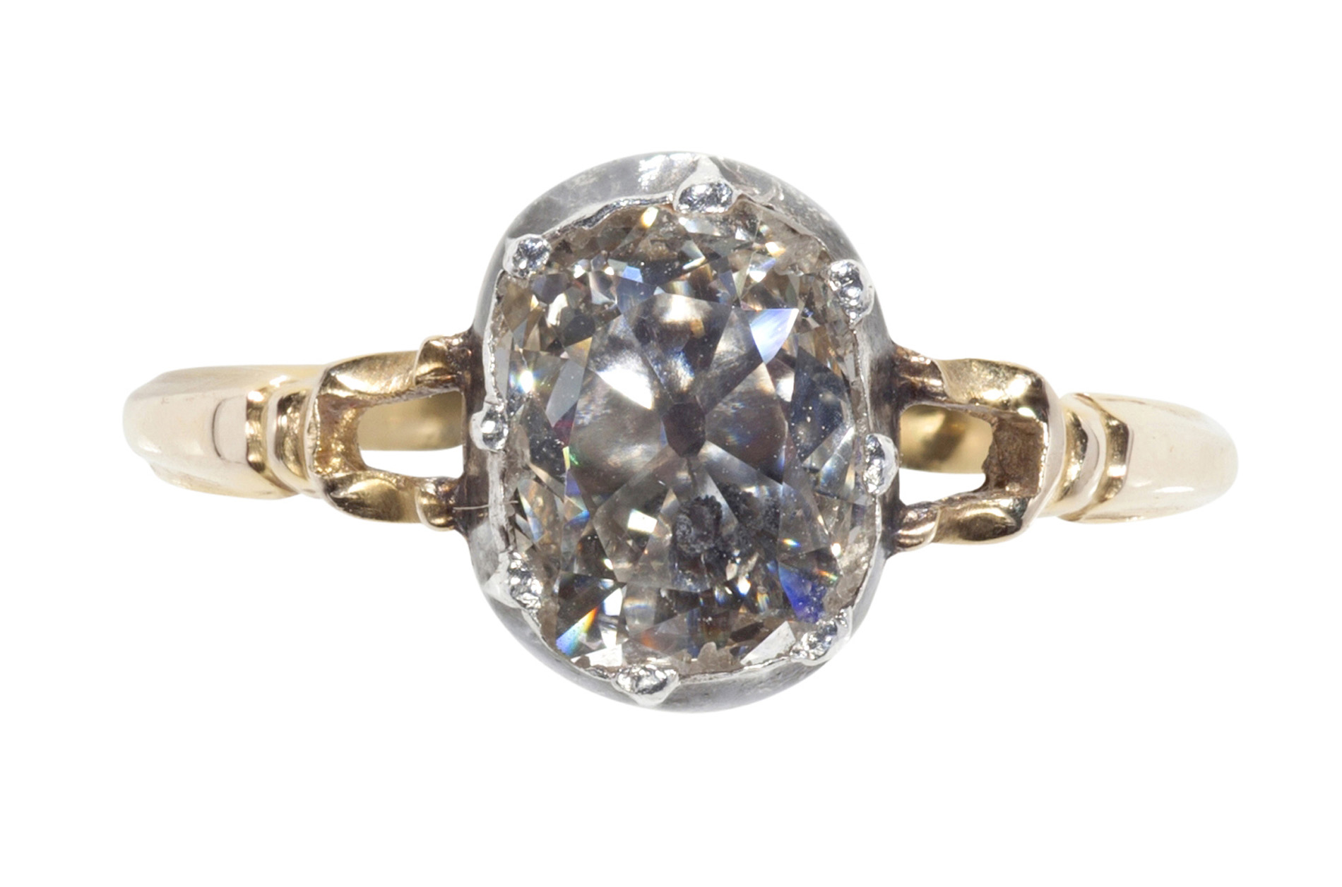 A late George III single stone diamond ring