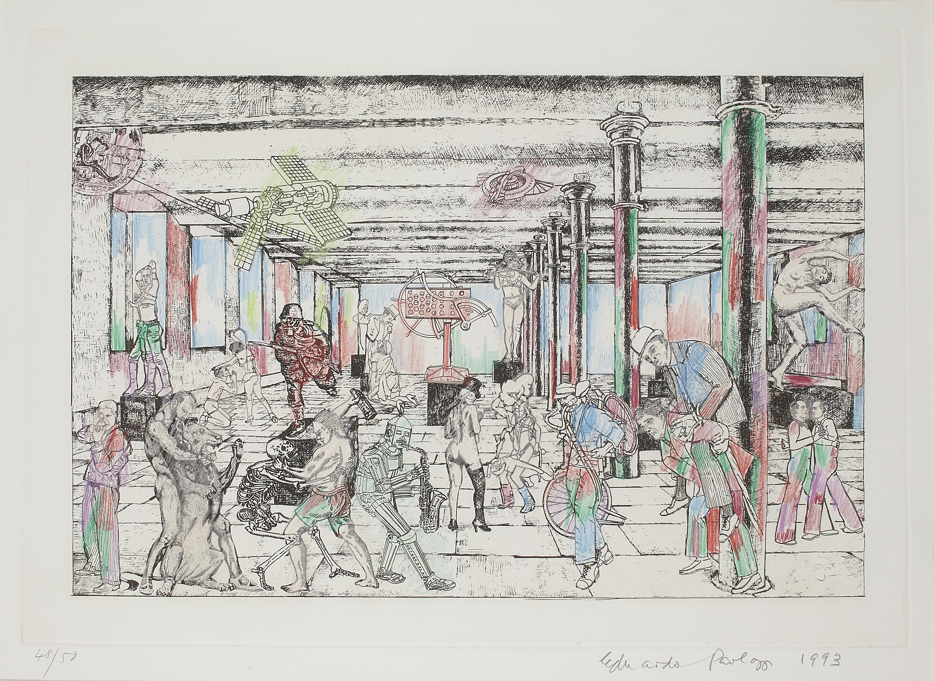 SIR EDUARDO PAOLOZZI R.A (BRITISH 1924-2005)